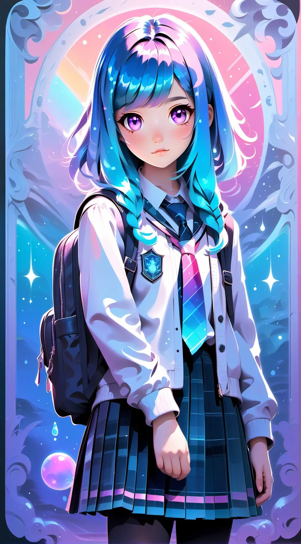 ai character: Emilia background