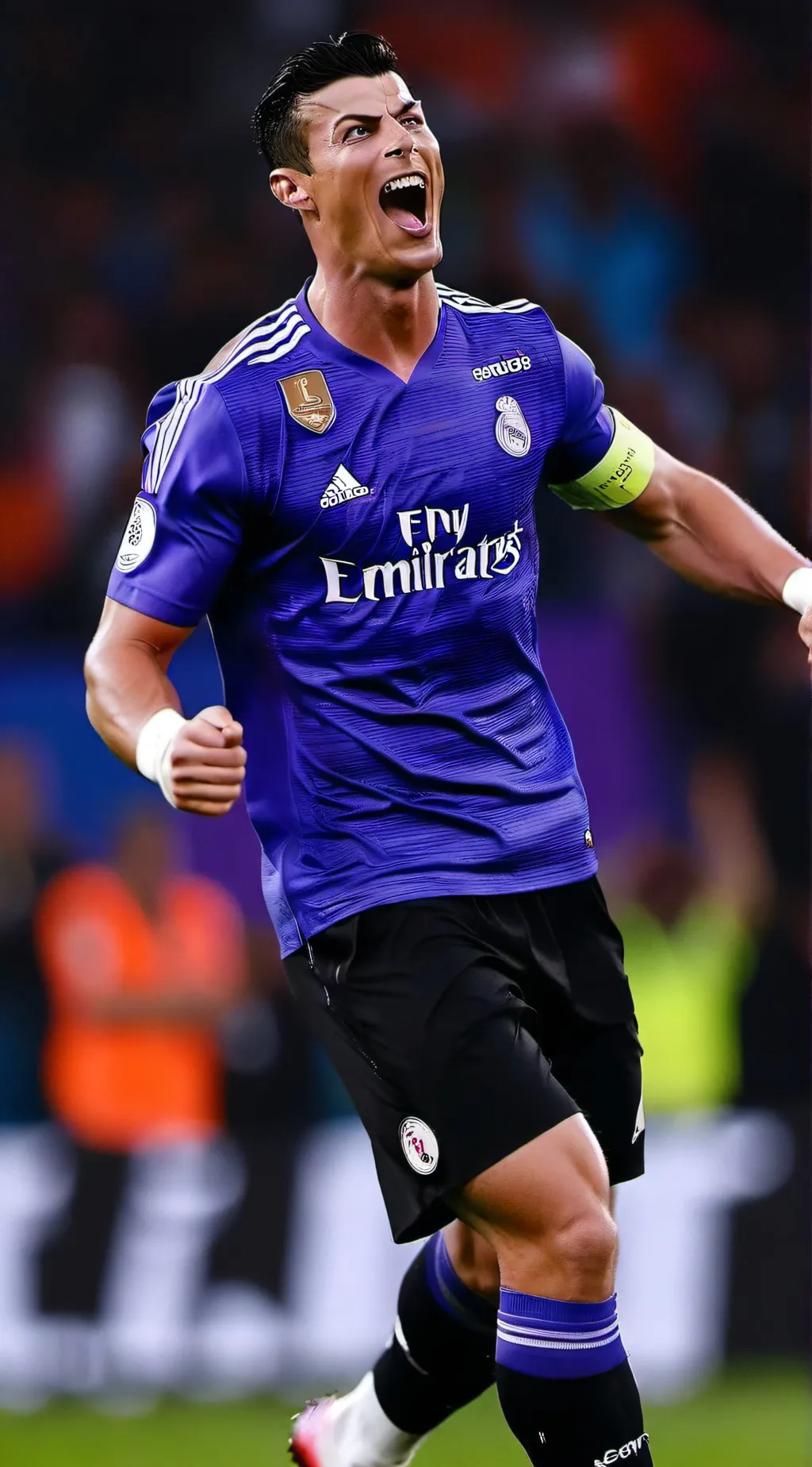 ai character: Cristiano Ronaldo background