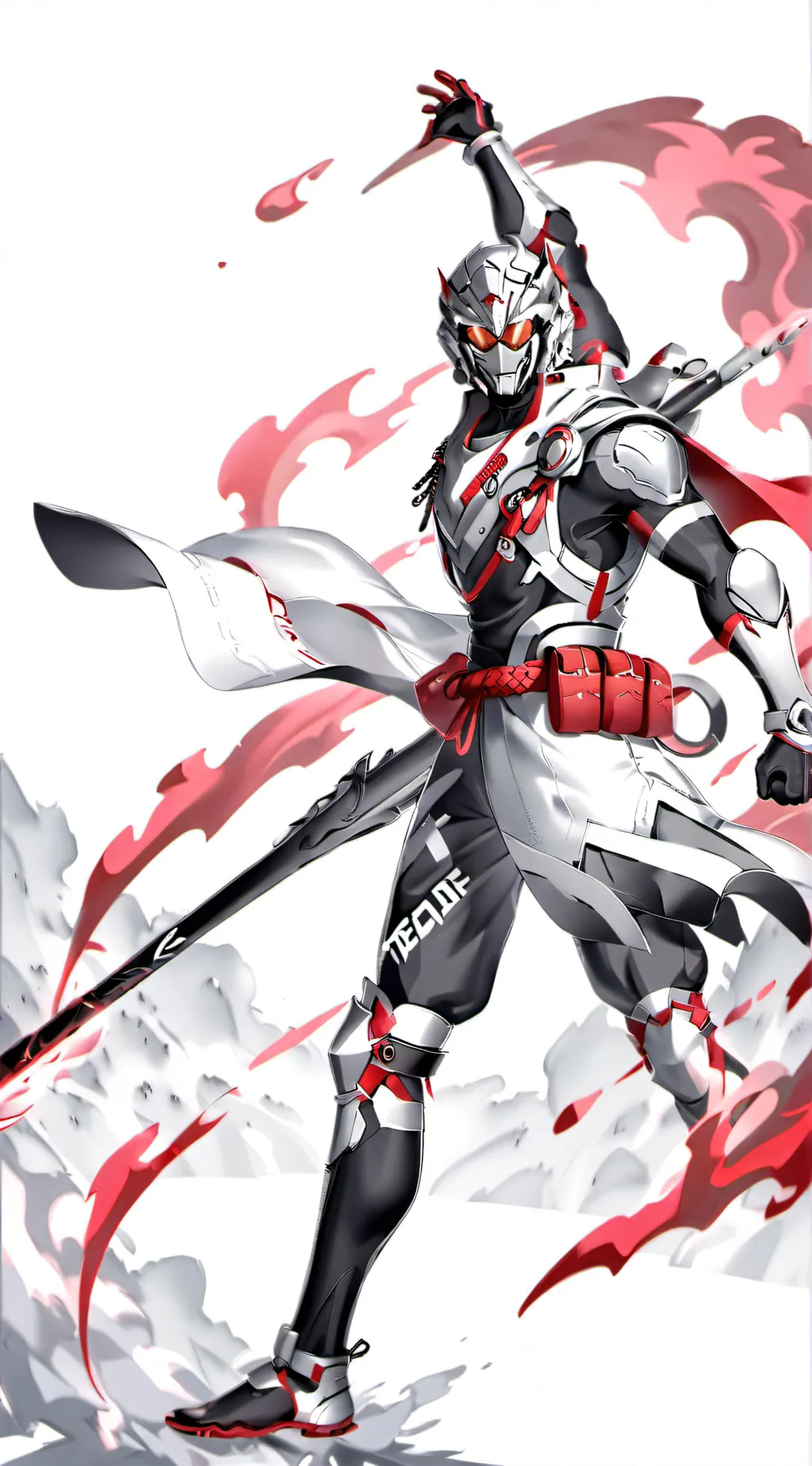 ai character: kamen rader elemen background