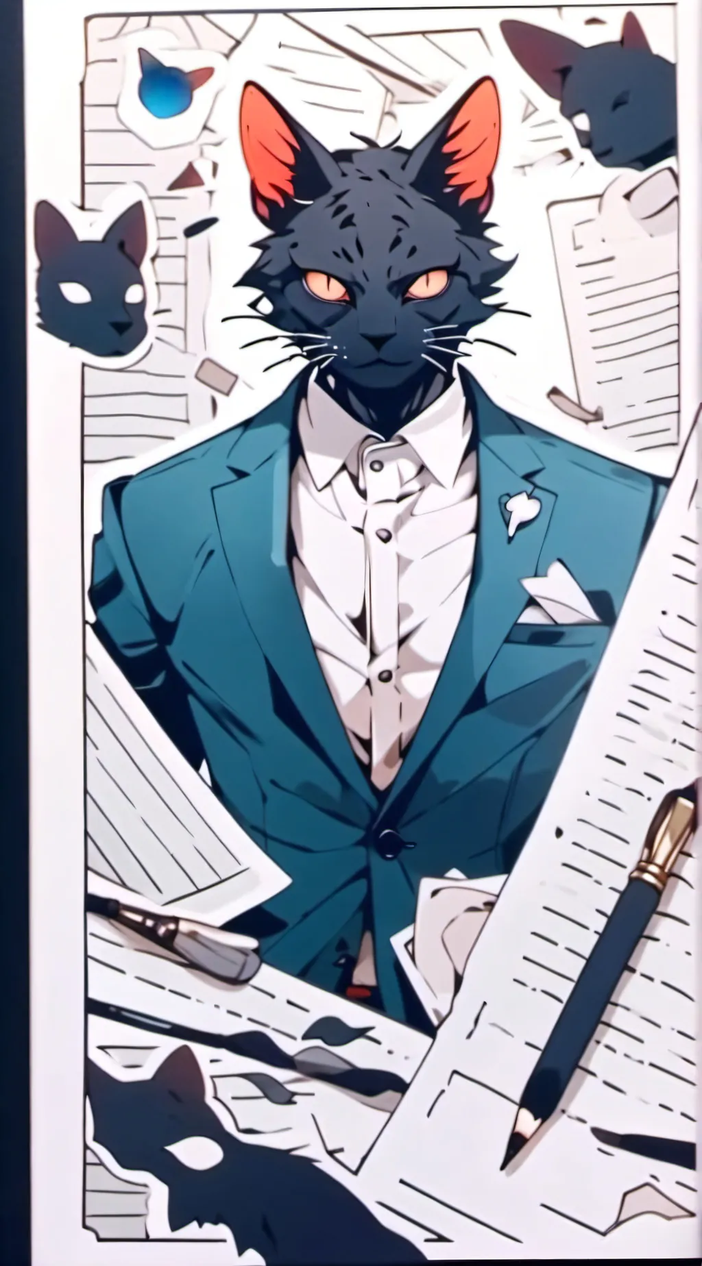 ai character: husk background