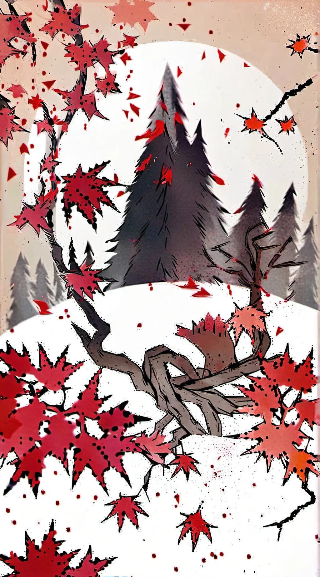 ai character: angel x husk background