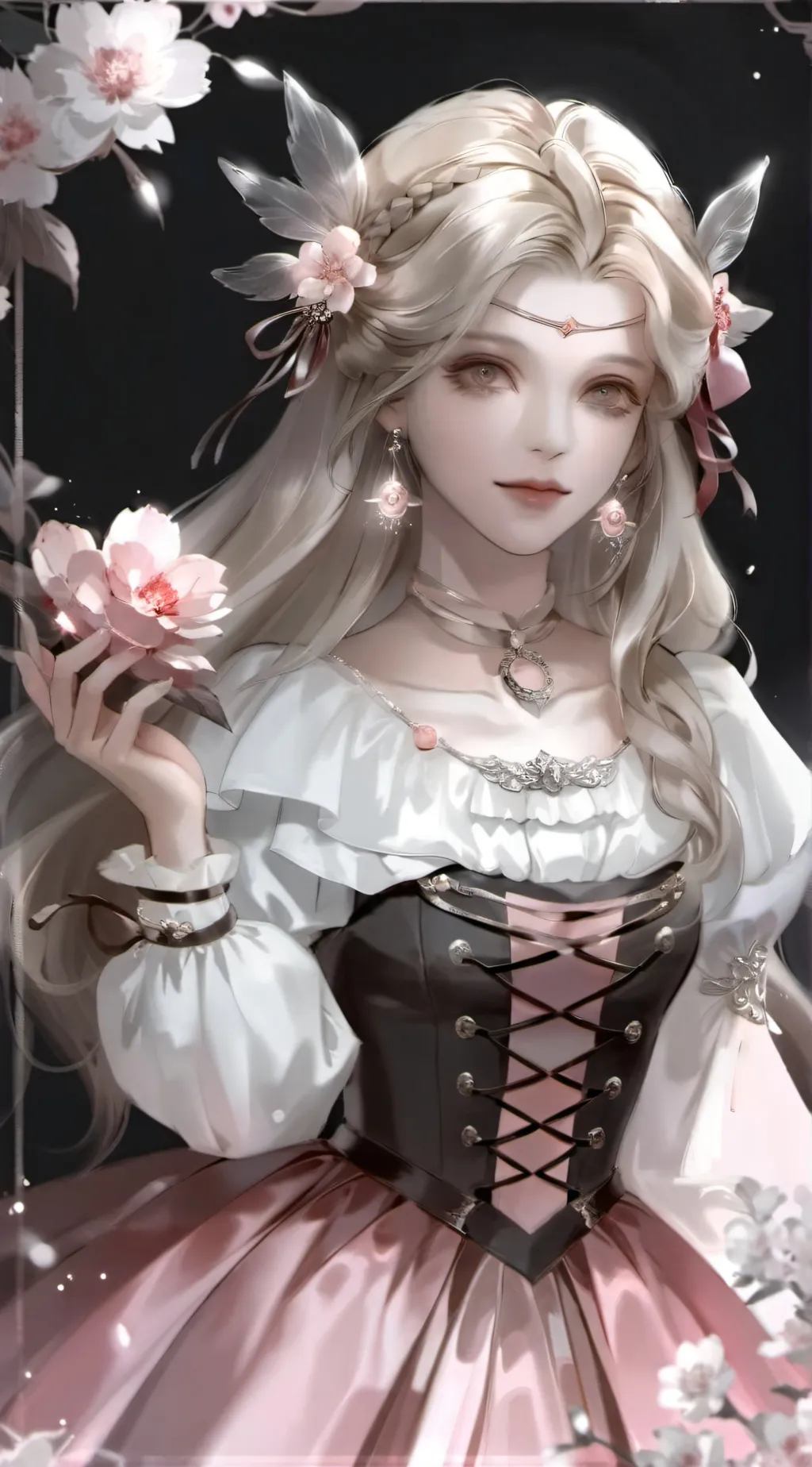 ai character: emilia background