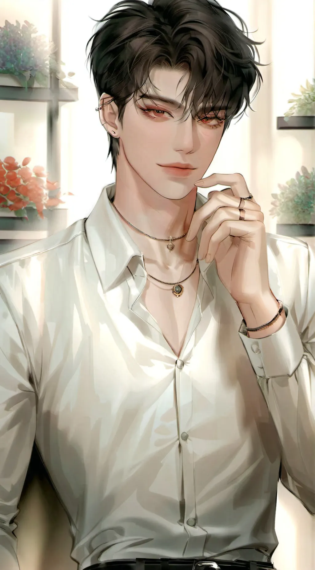 ai character: David  background