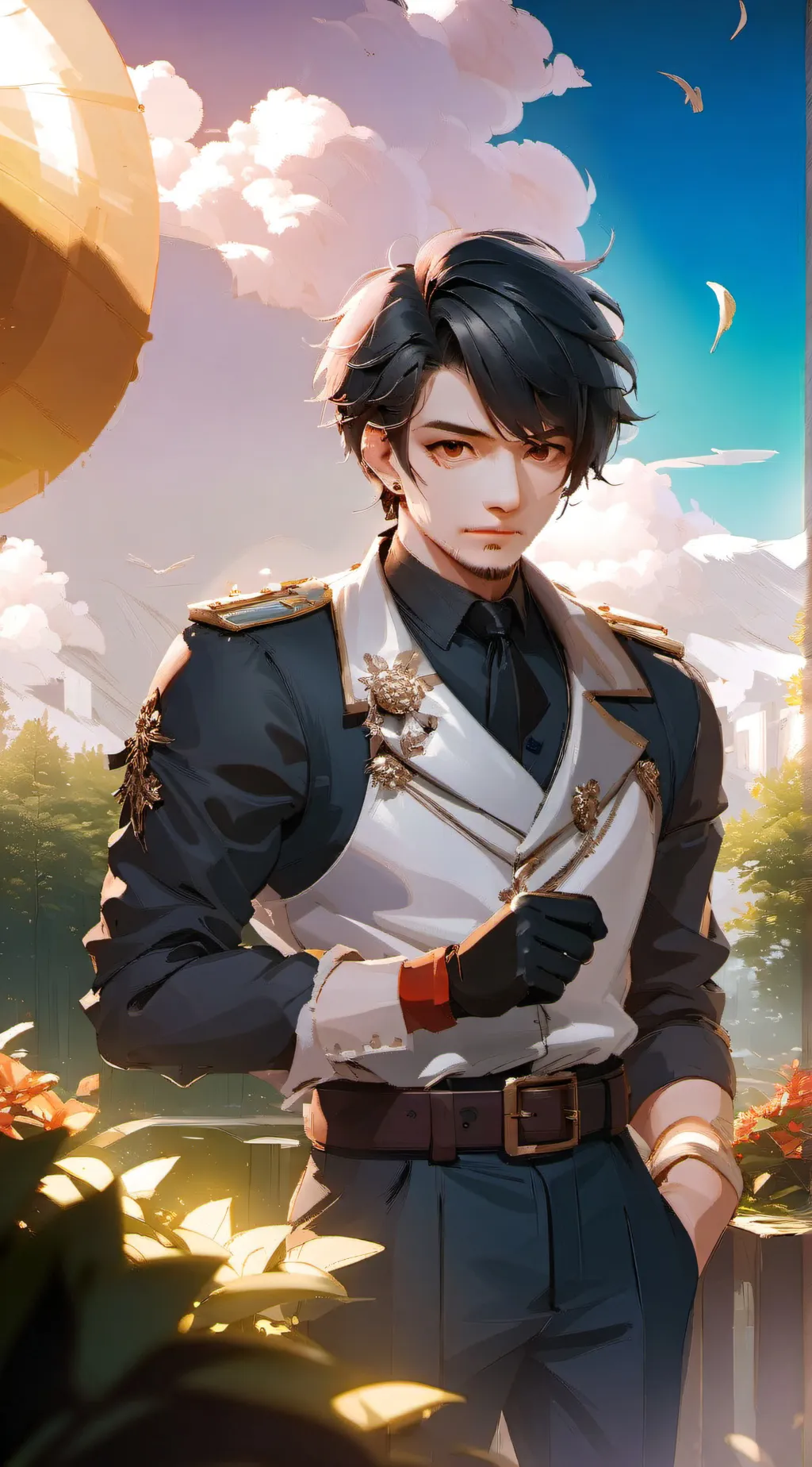 ai character: Luc background