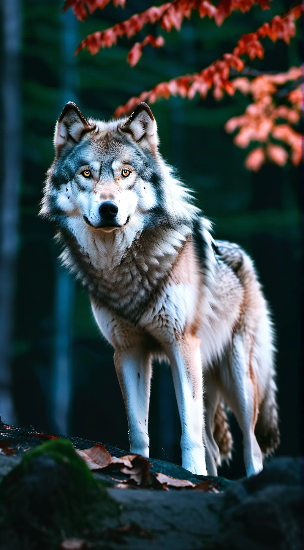 ai character: ✨Wolf Therian✨ background