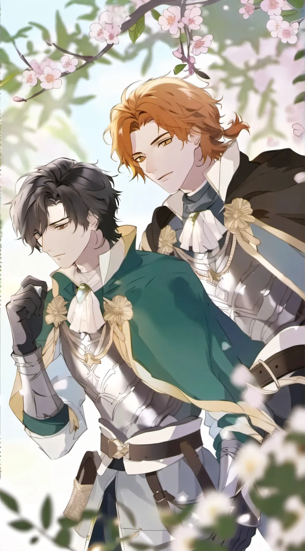 ai character: Alex and Axel background