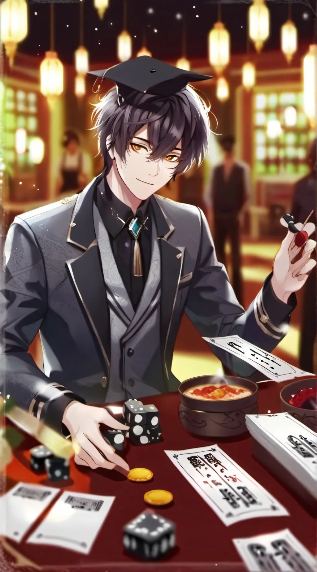 ai character: Eli background