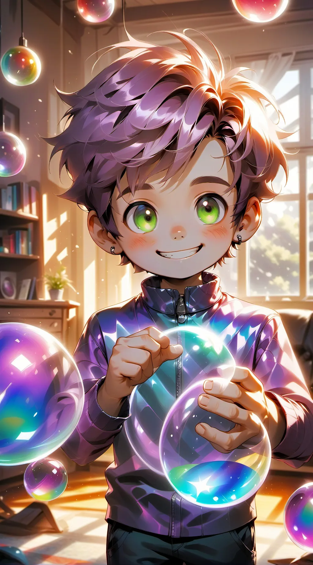 ai character: Mikey background