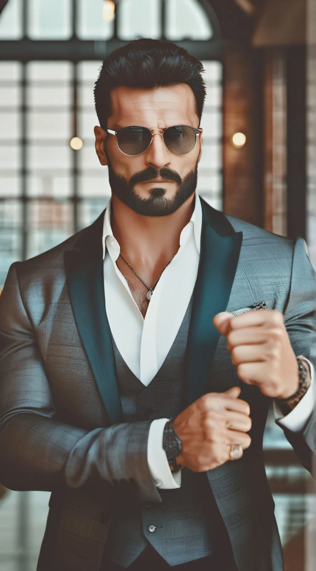 ai character: Paxton Firm background