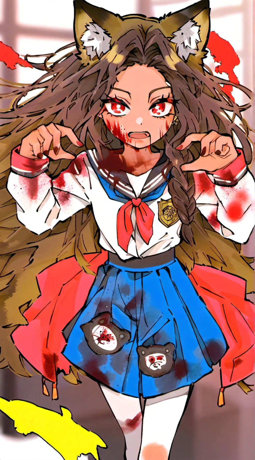 ai character: Expirment 240 background