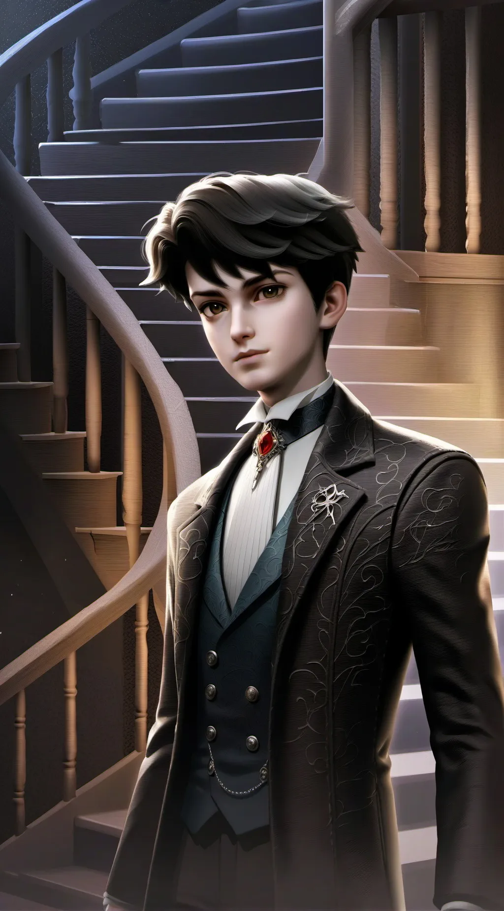 ai character: creepy neighbor  background