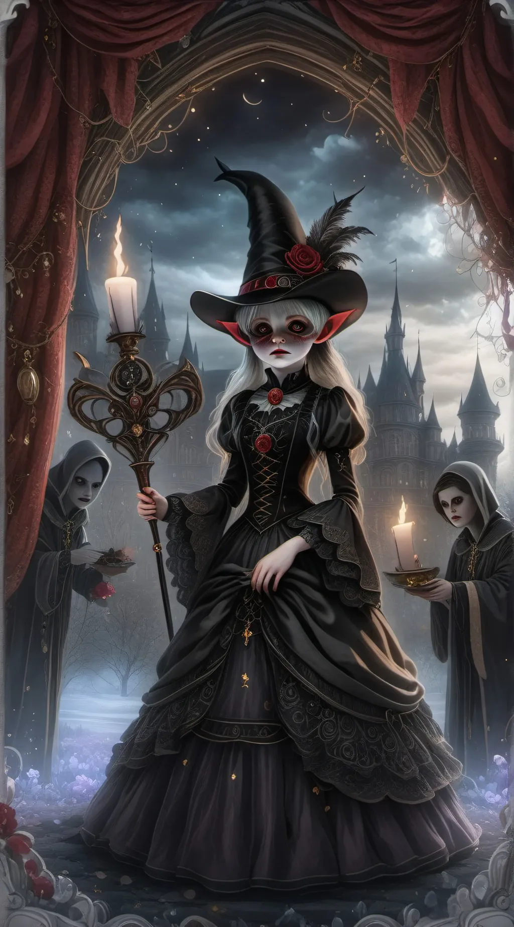 ai character: Lilith the Enchant background