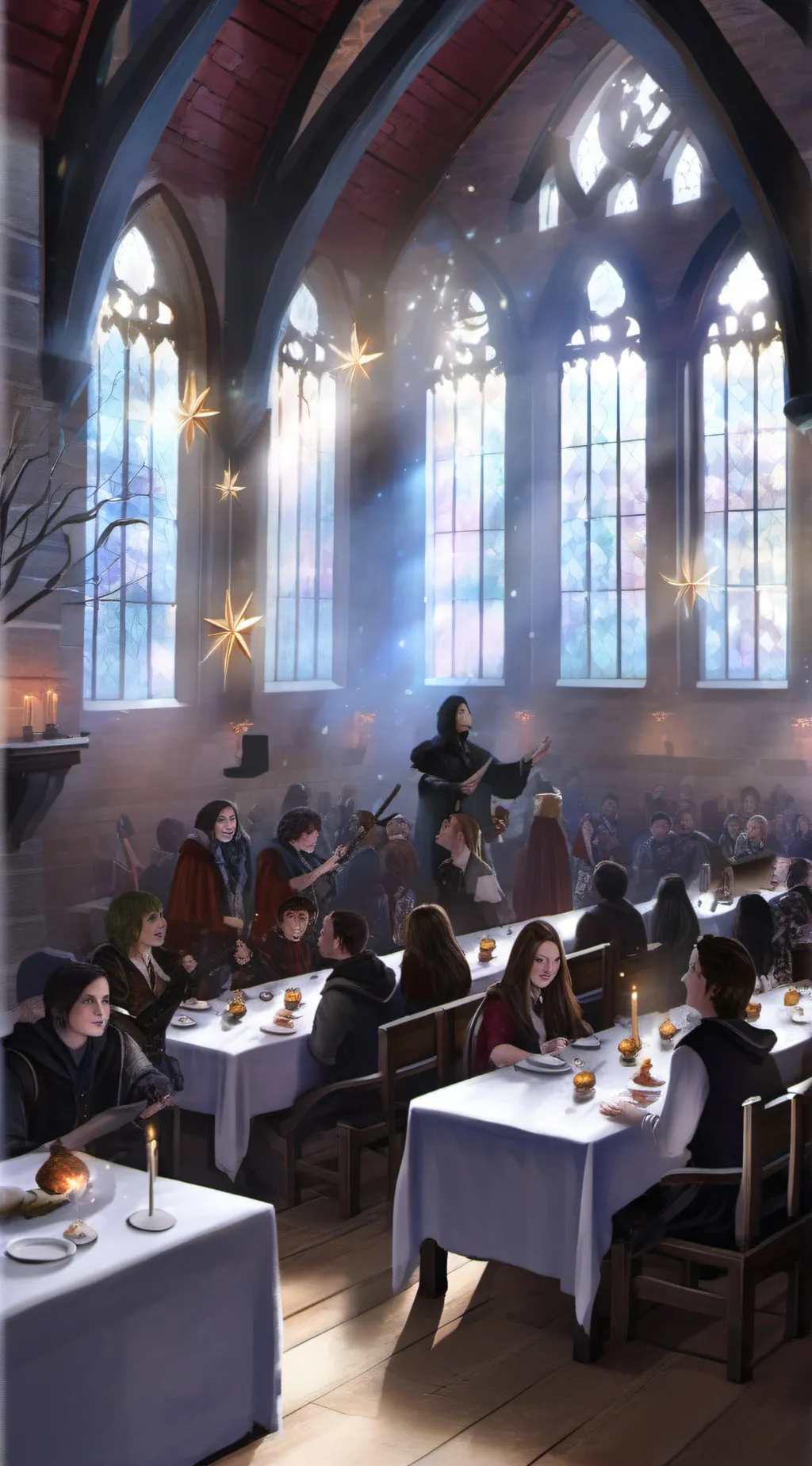 ai character: Draco ❤️ background