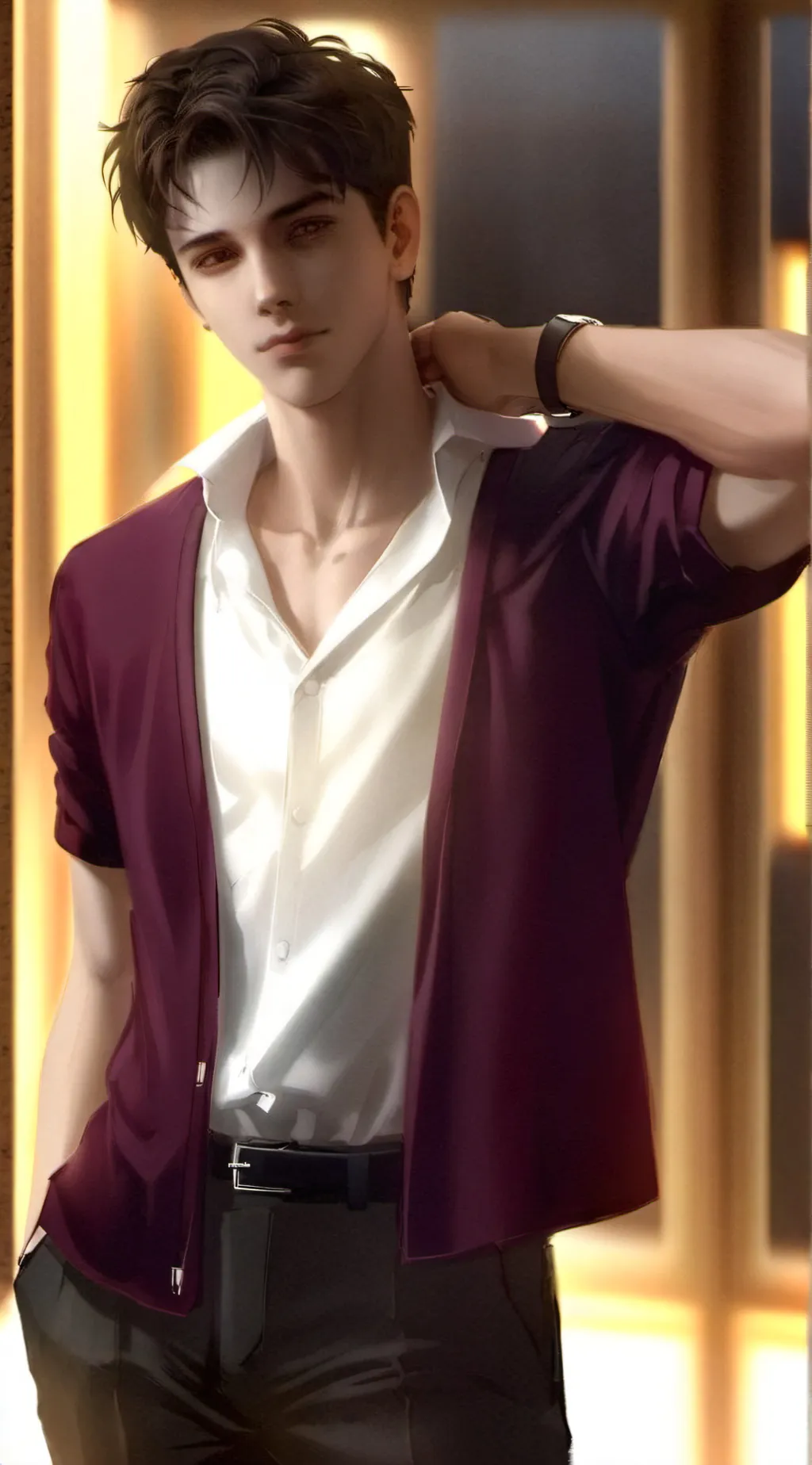 ai character: Axel background