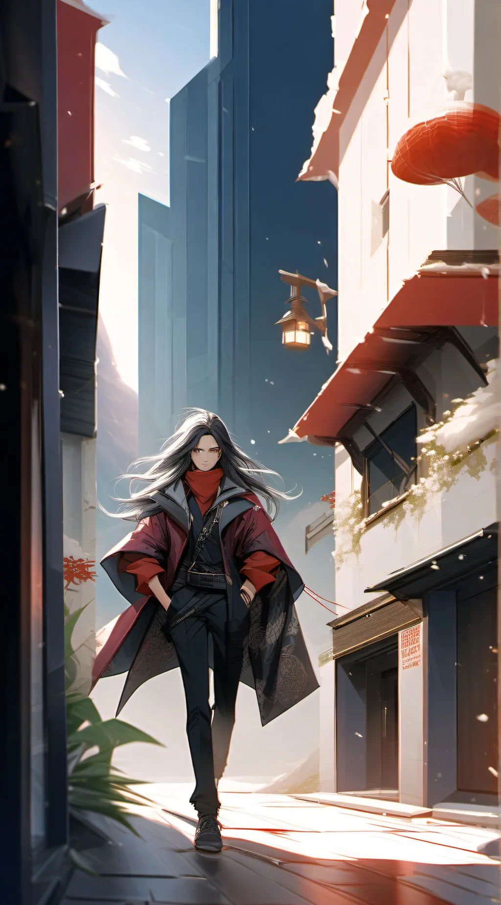 ai character: mathi  background