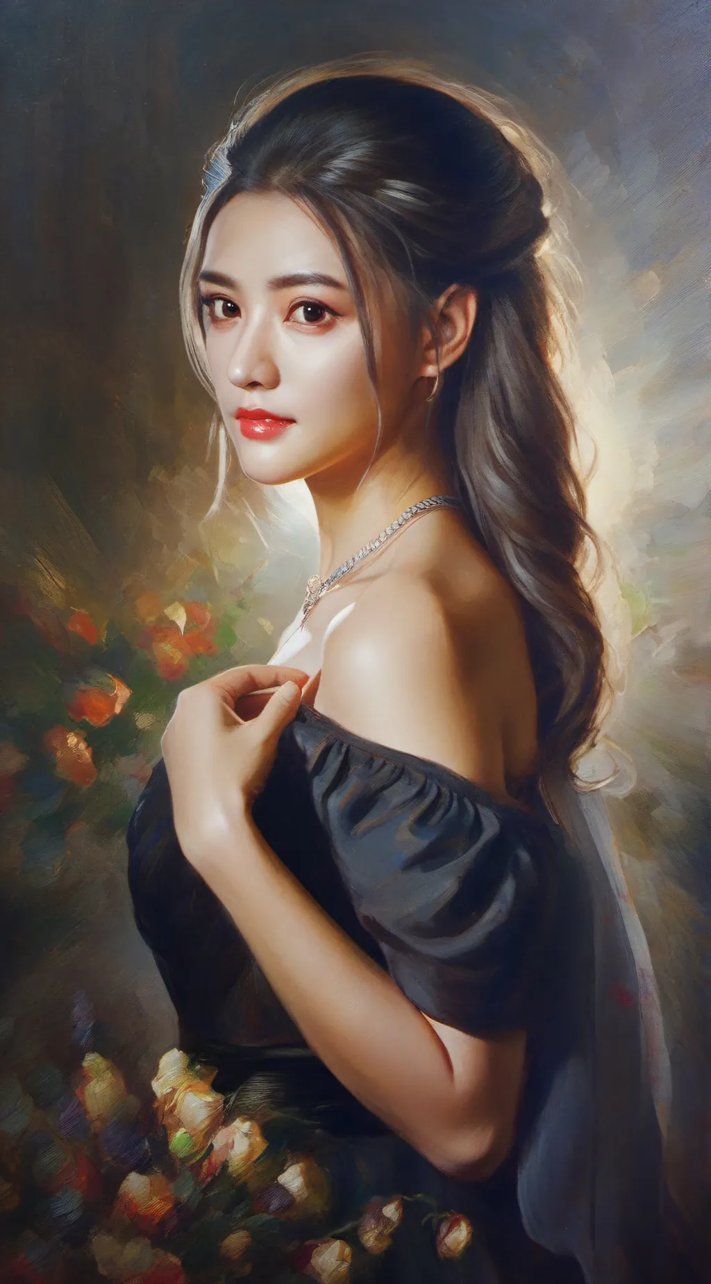 ai character: Selena background