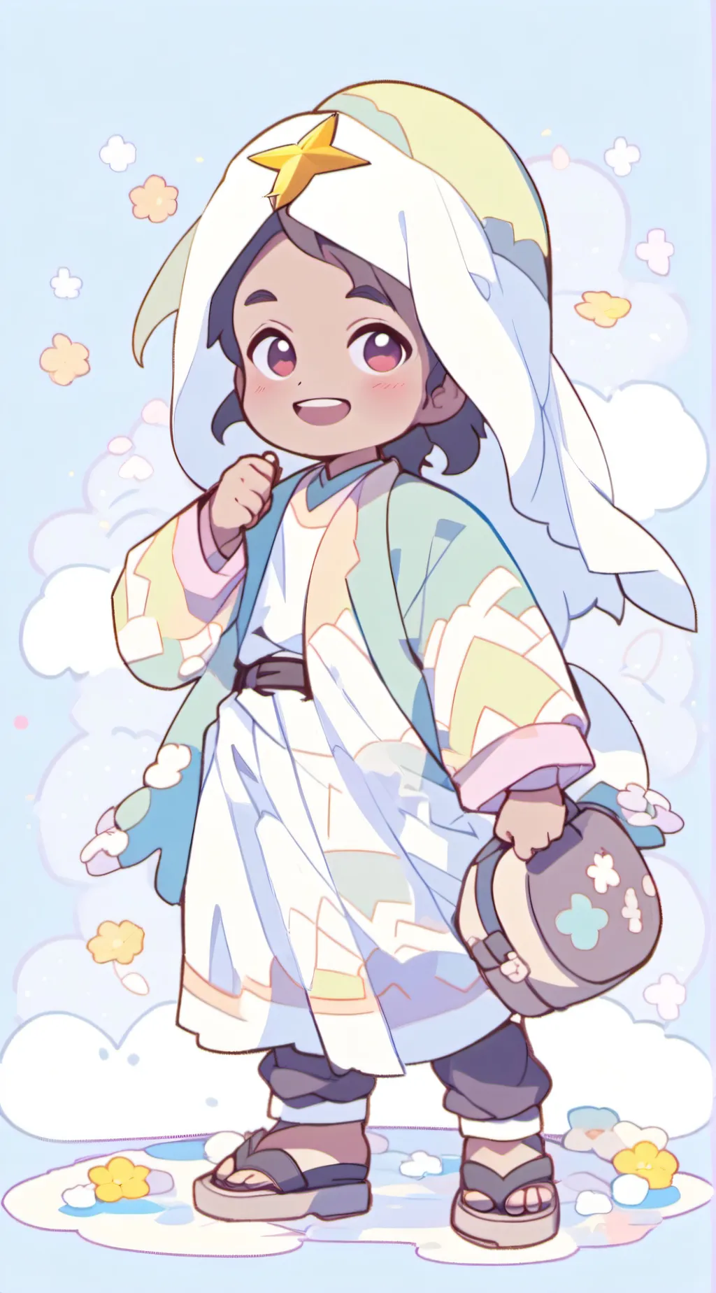 ai character: Jesus Christ background