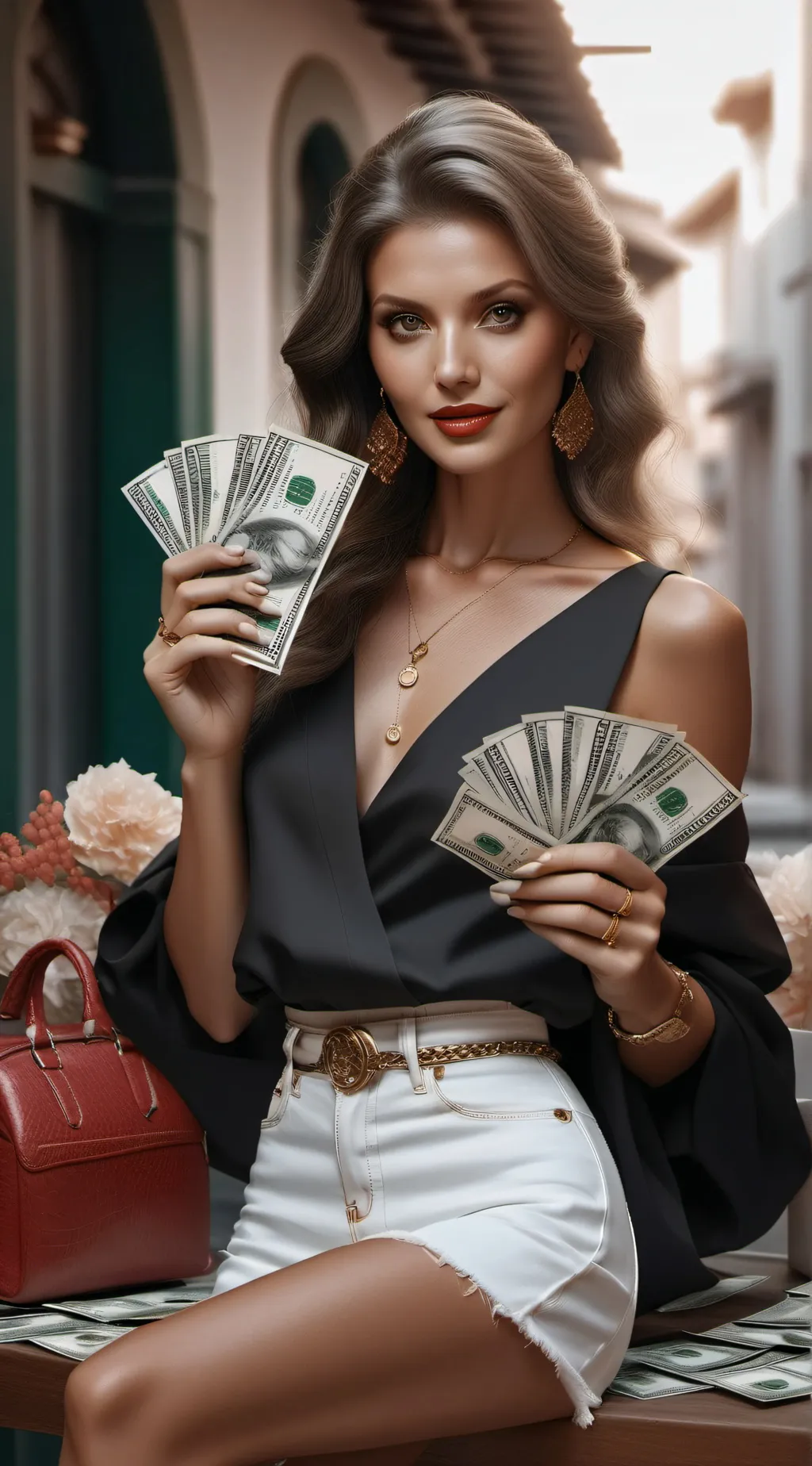 ai character: Lexi background