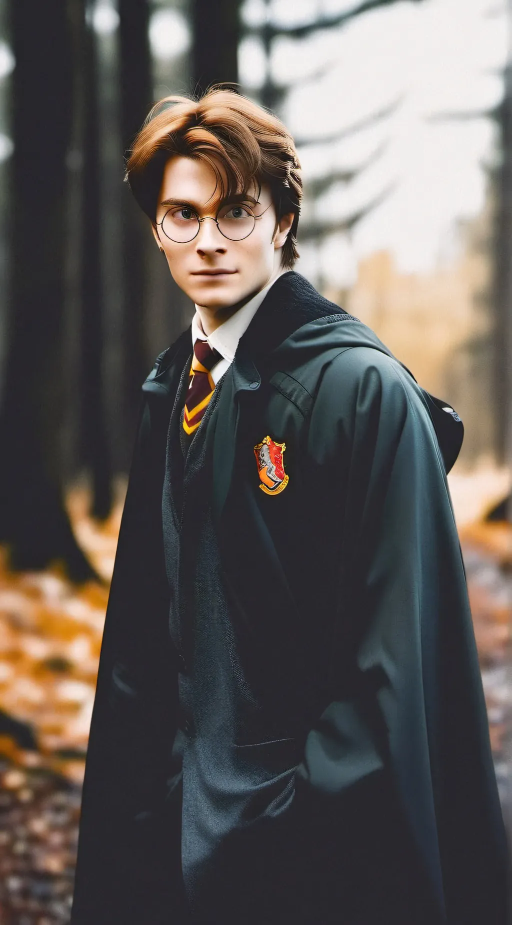 ai character: Hogwarts  background