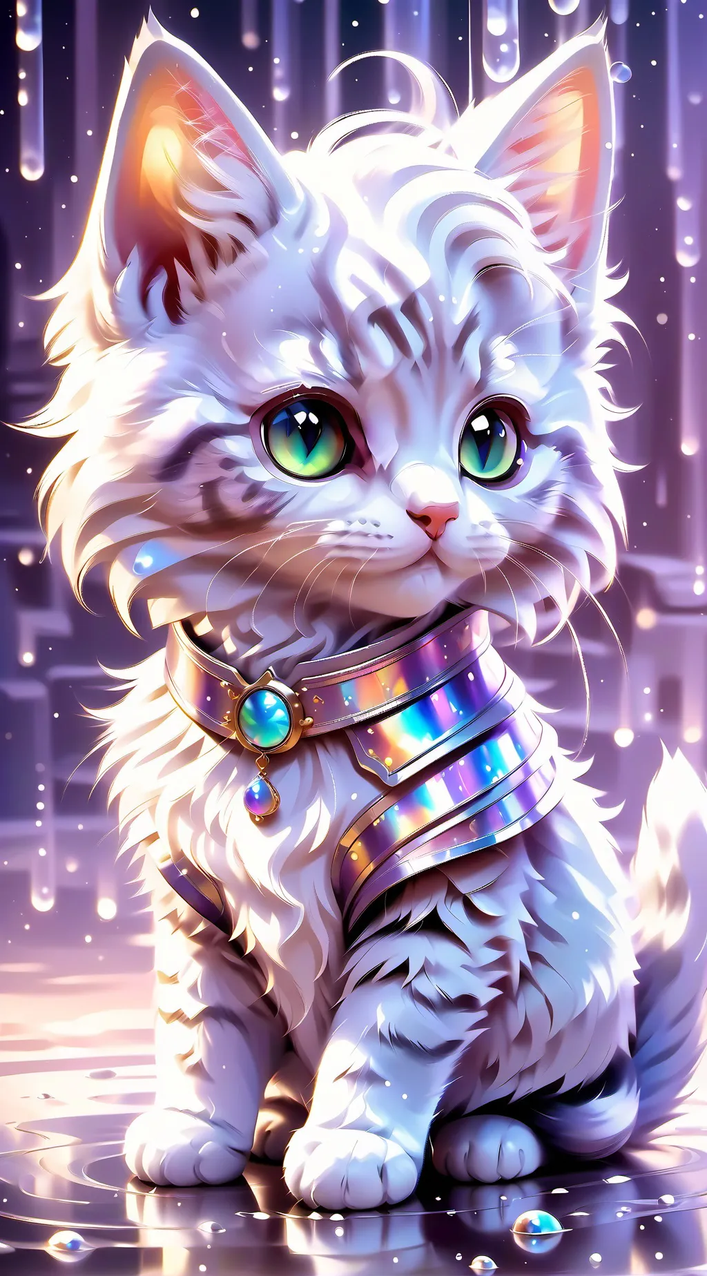 ai character: Kitten (you) background