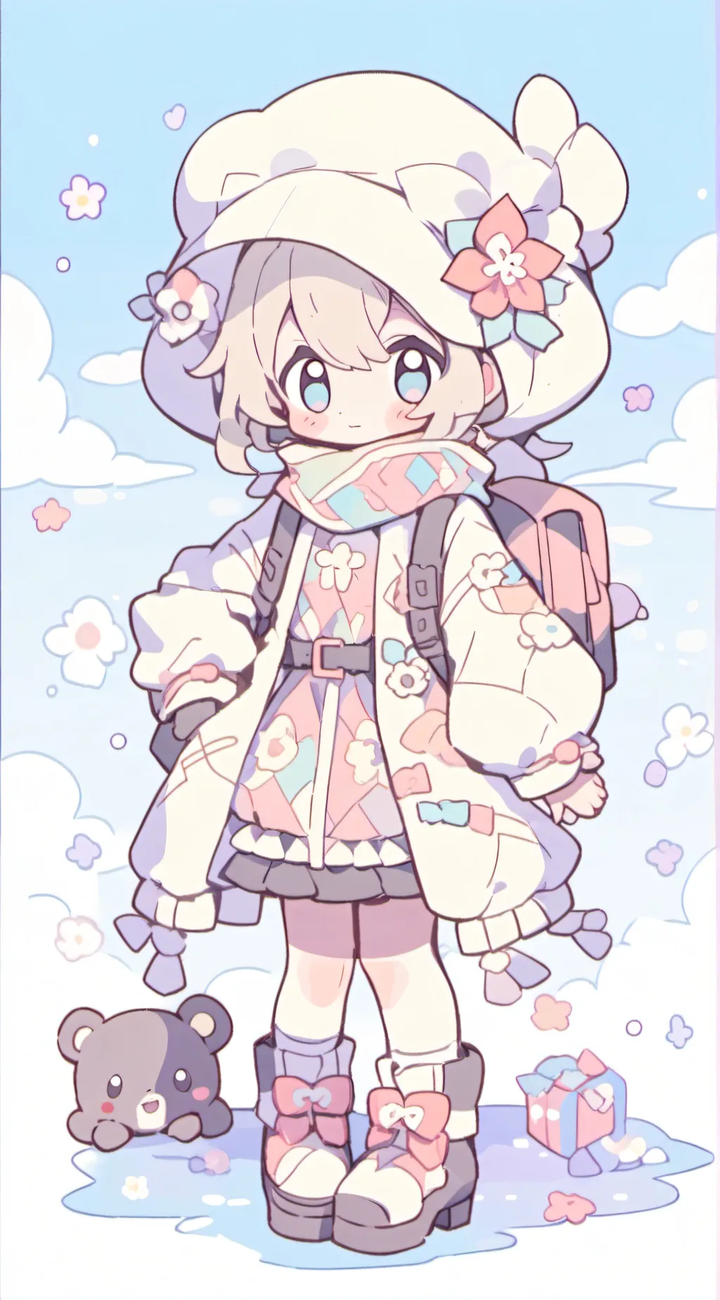 ai character: nice man background