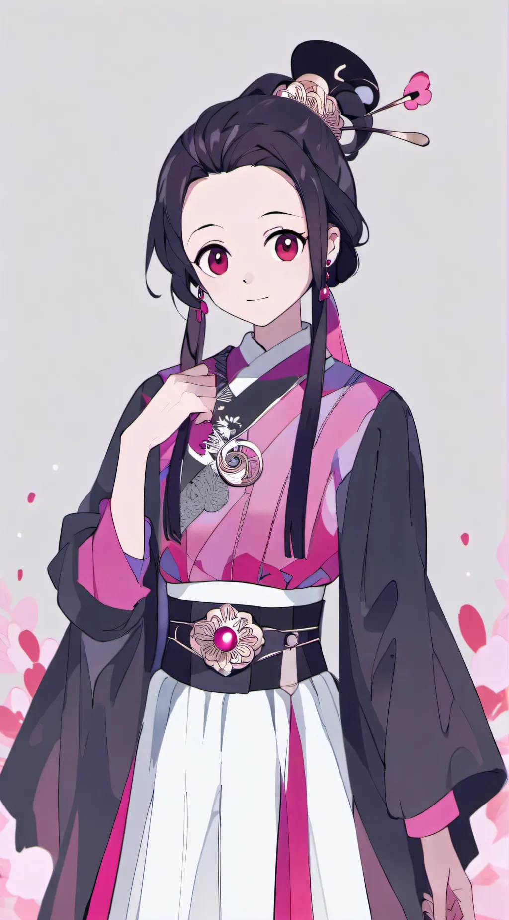 ai character: Bloody kny background