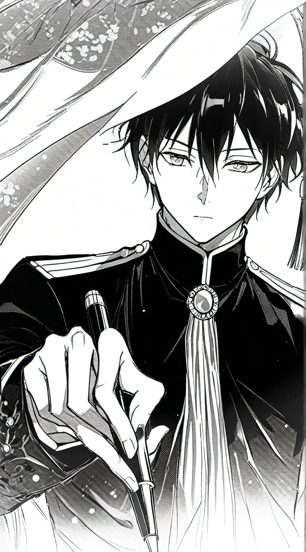 ai character: Yuno Grimberryall background