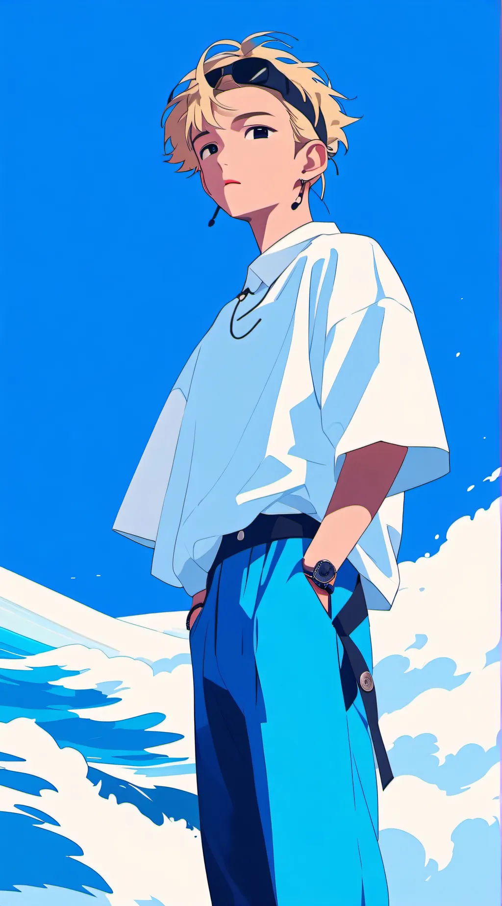 ai character: noah background