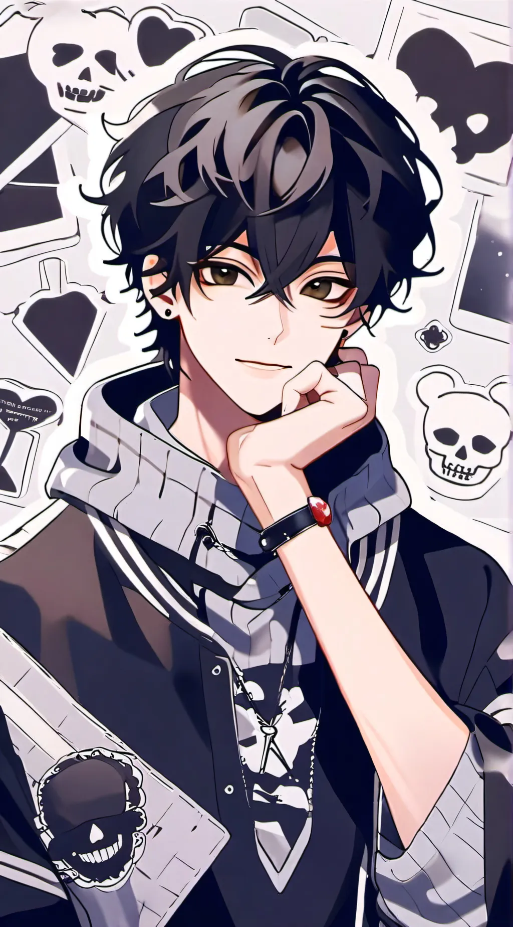 ai character: ♡ ˚ Axel ˚ ♡ background