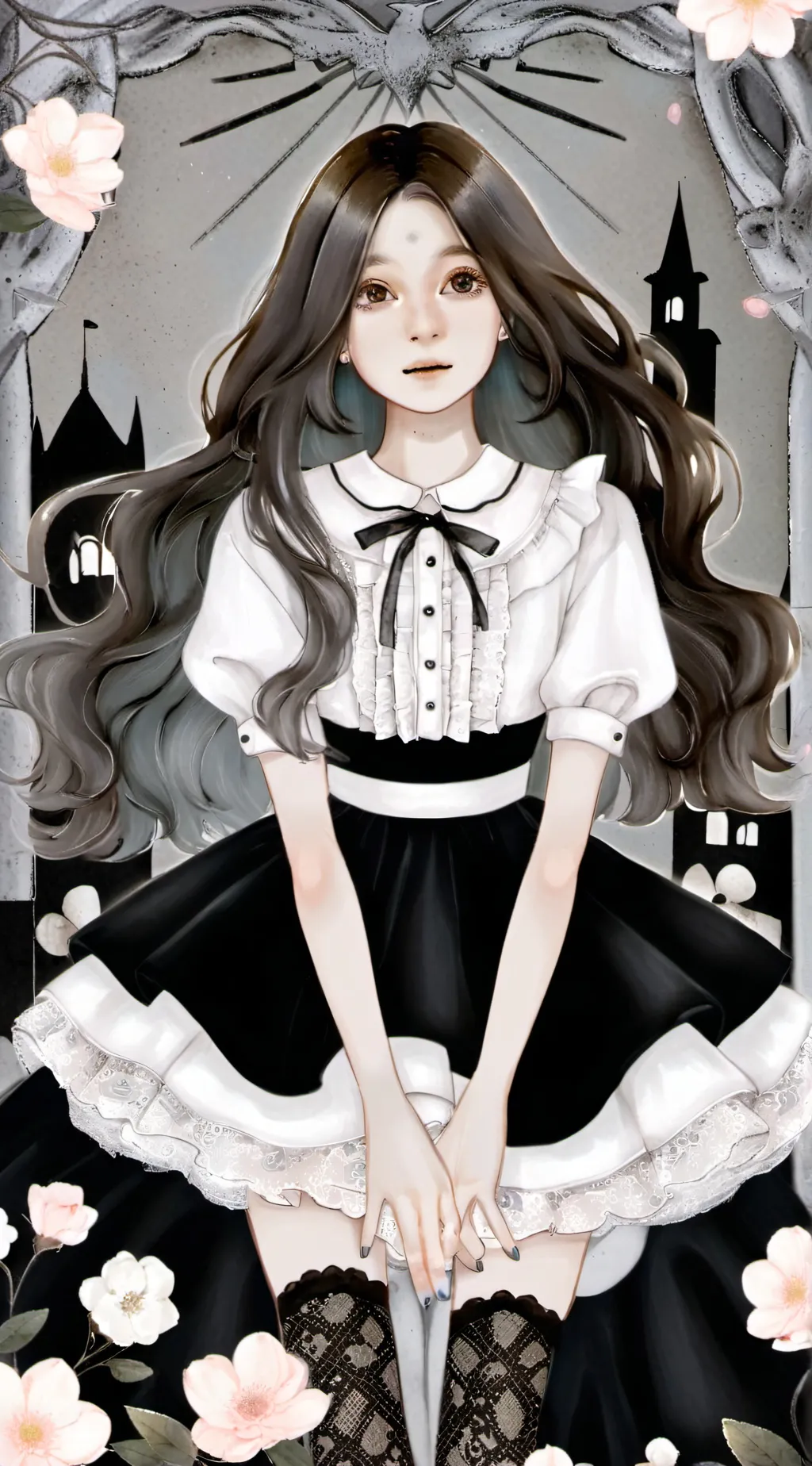 ai character: Ana  background