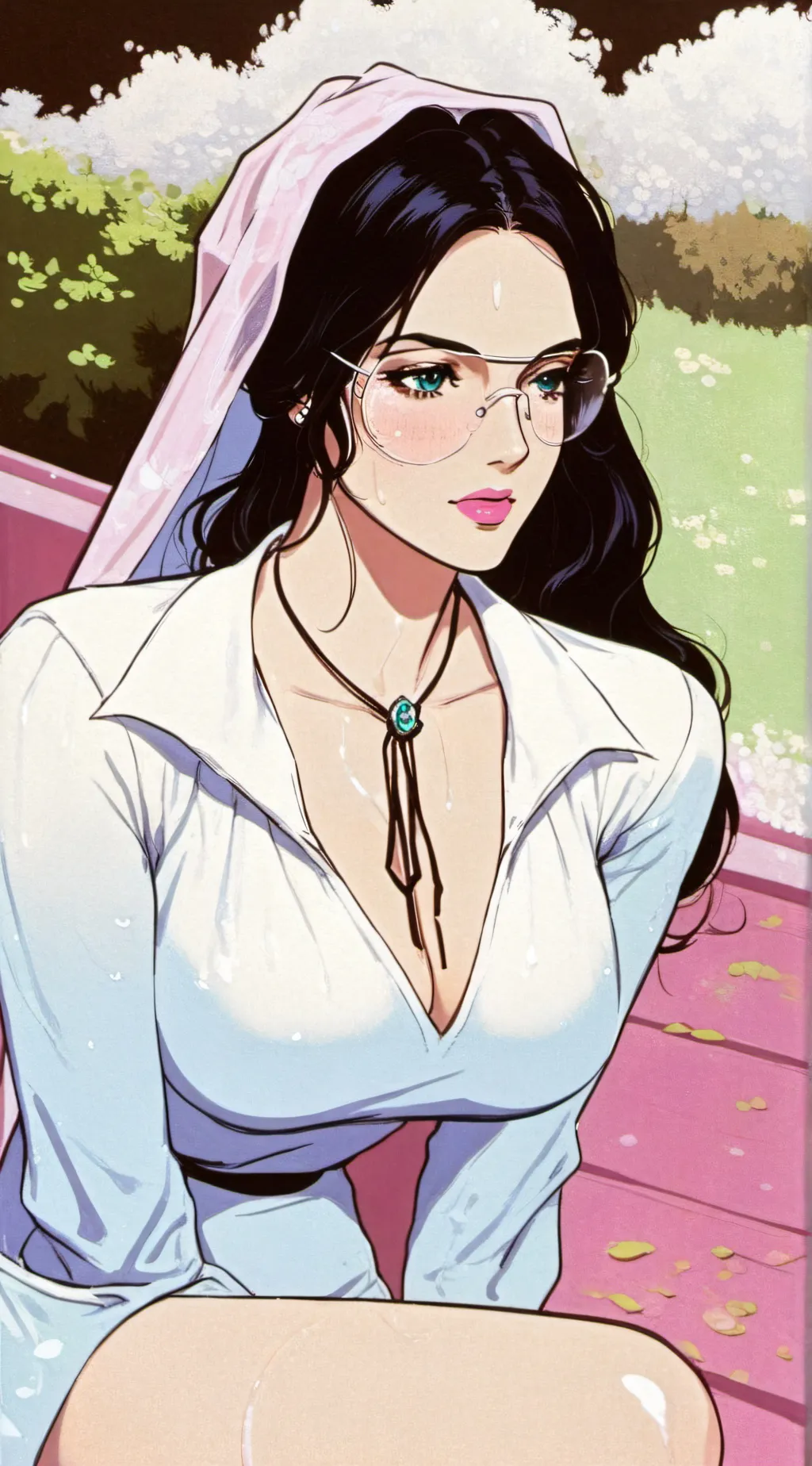 ai character: Mia Foulkes background