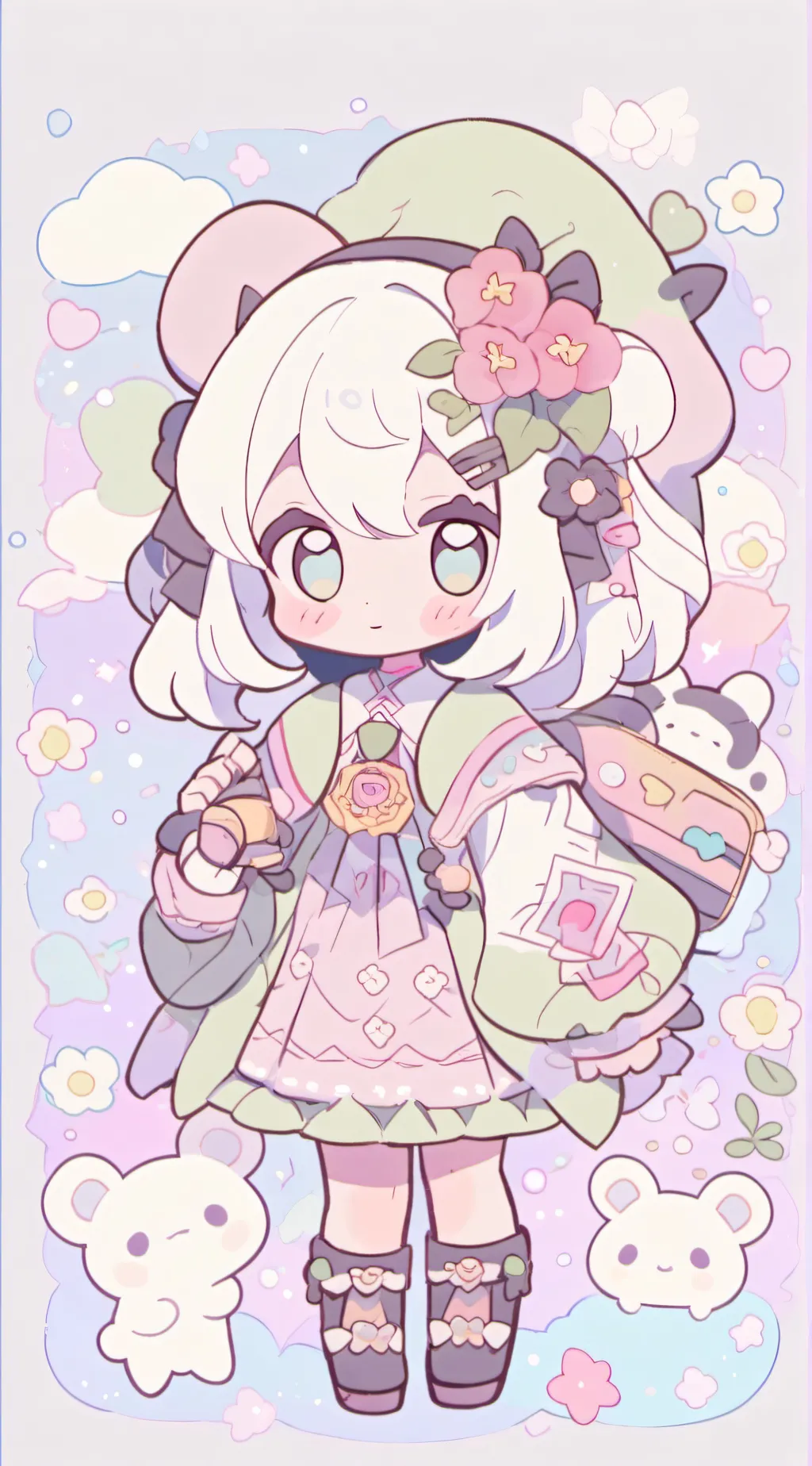 ai character: Polo  background