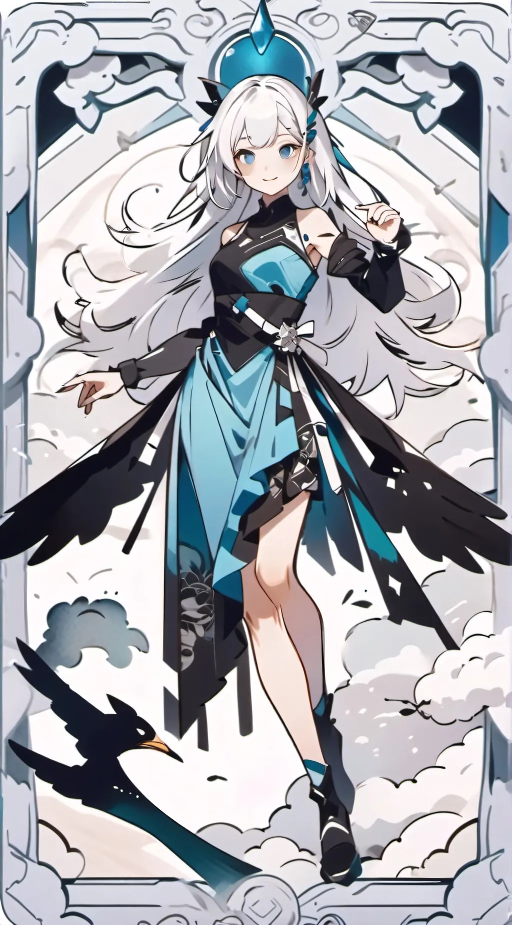 ai character: 1 background