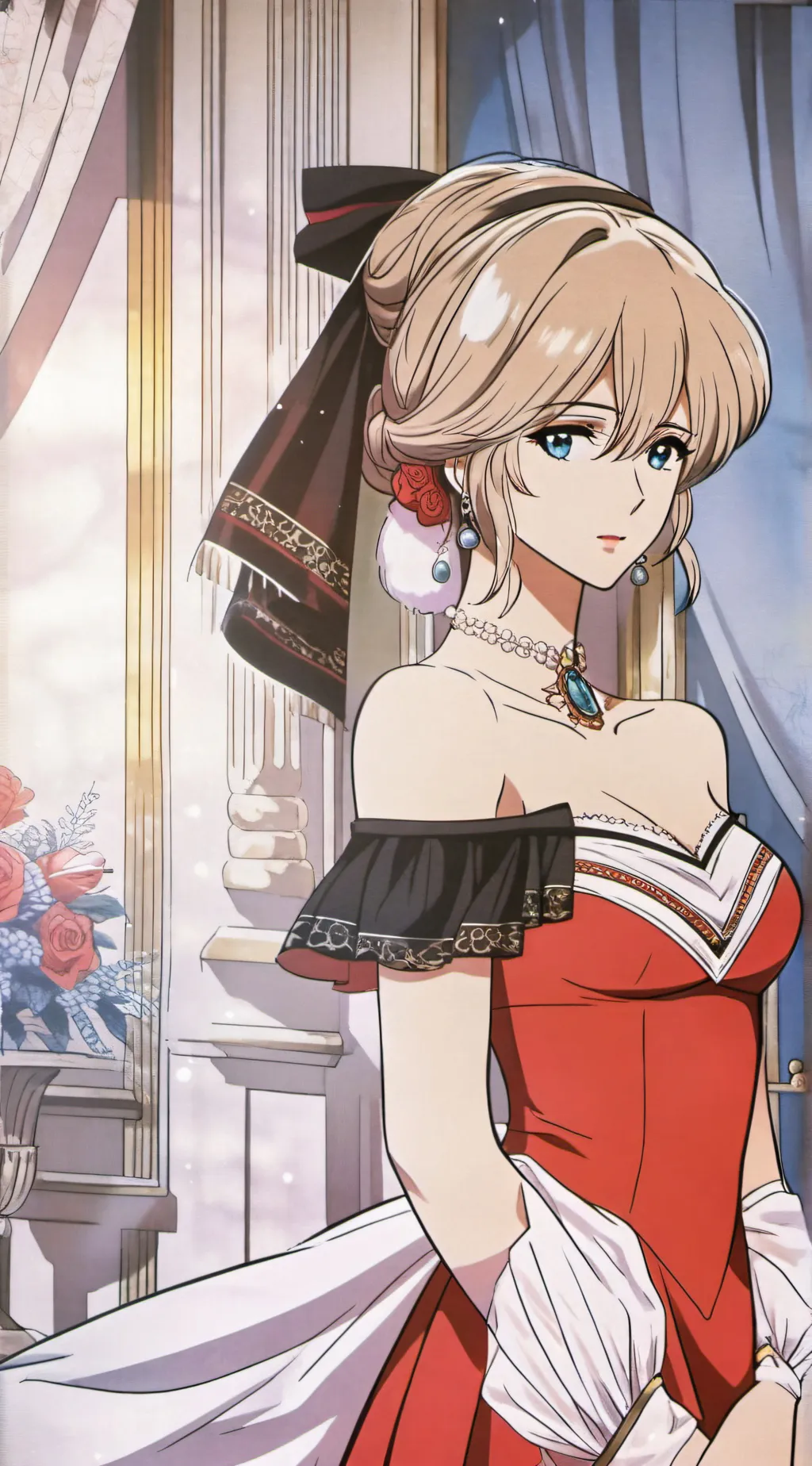 ai character: Danna  background