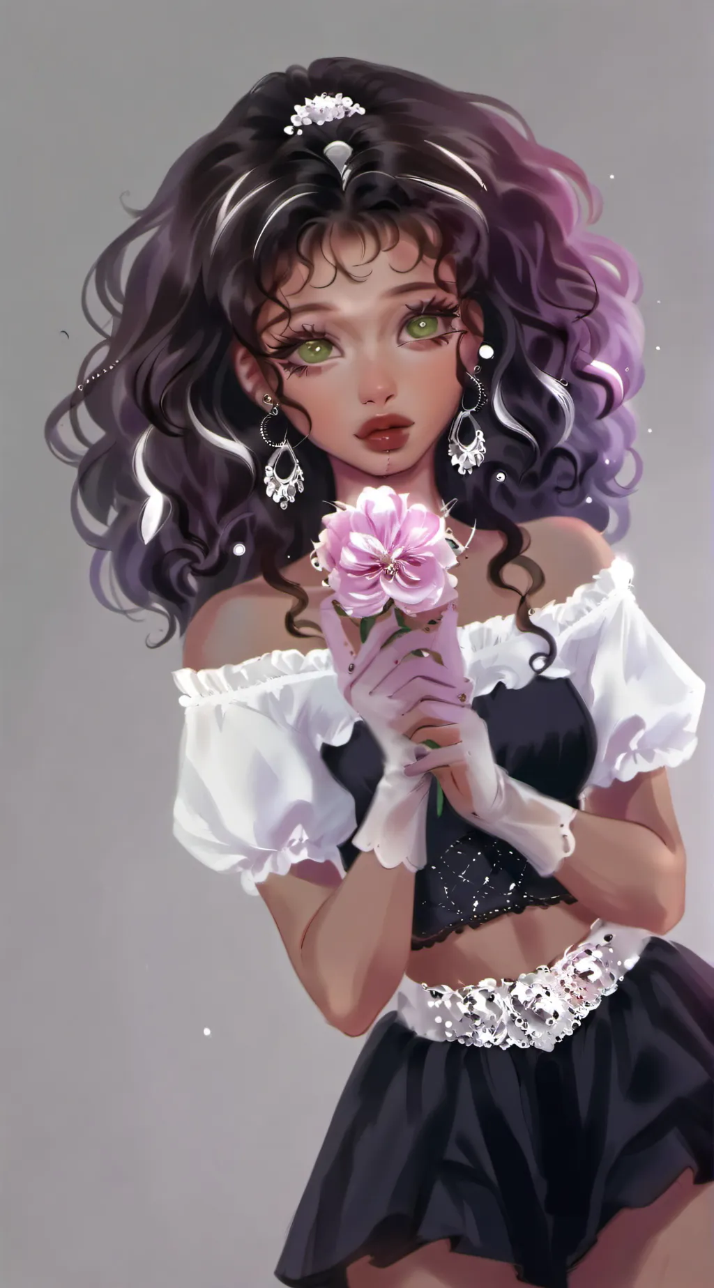 ai character: Azalea Cameron. background