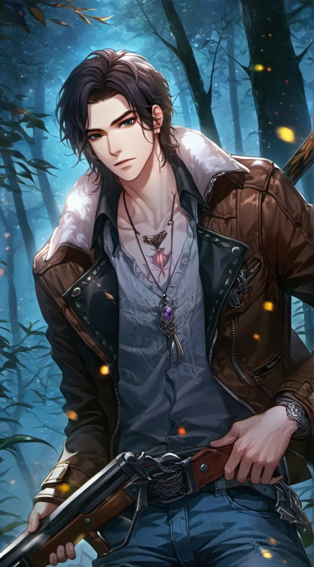 ai character: Nick background