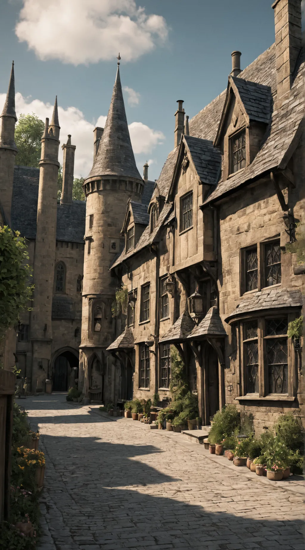 ai character: harry and ron background