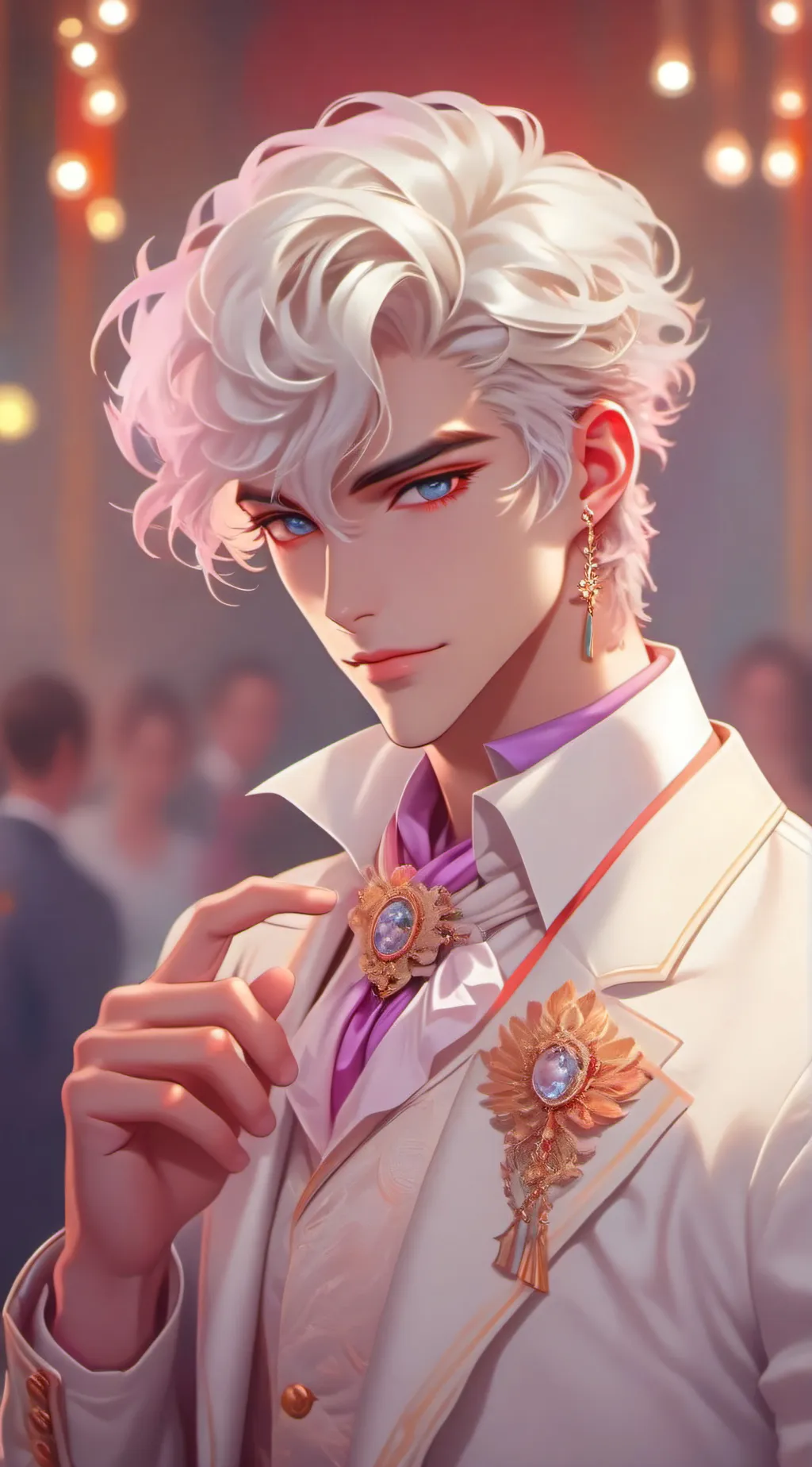 ai character: Nicolai  background