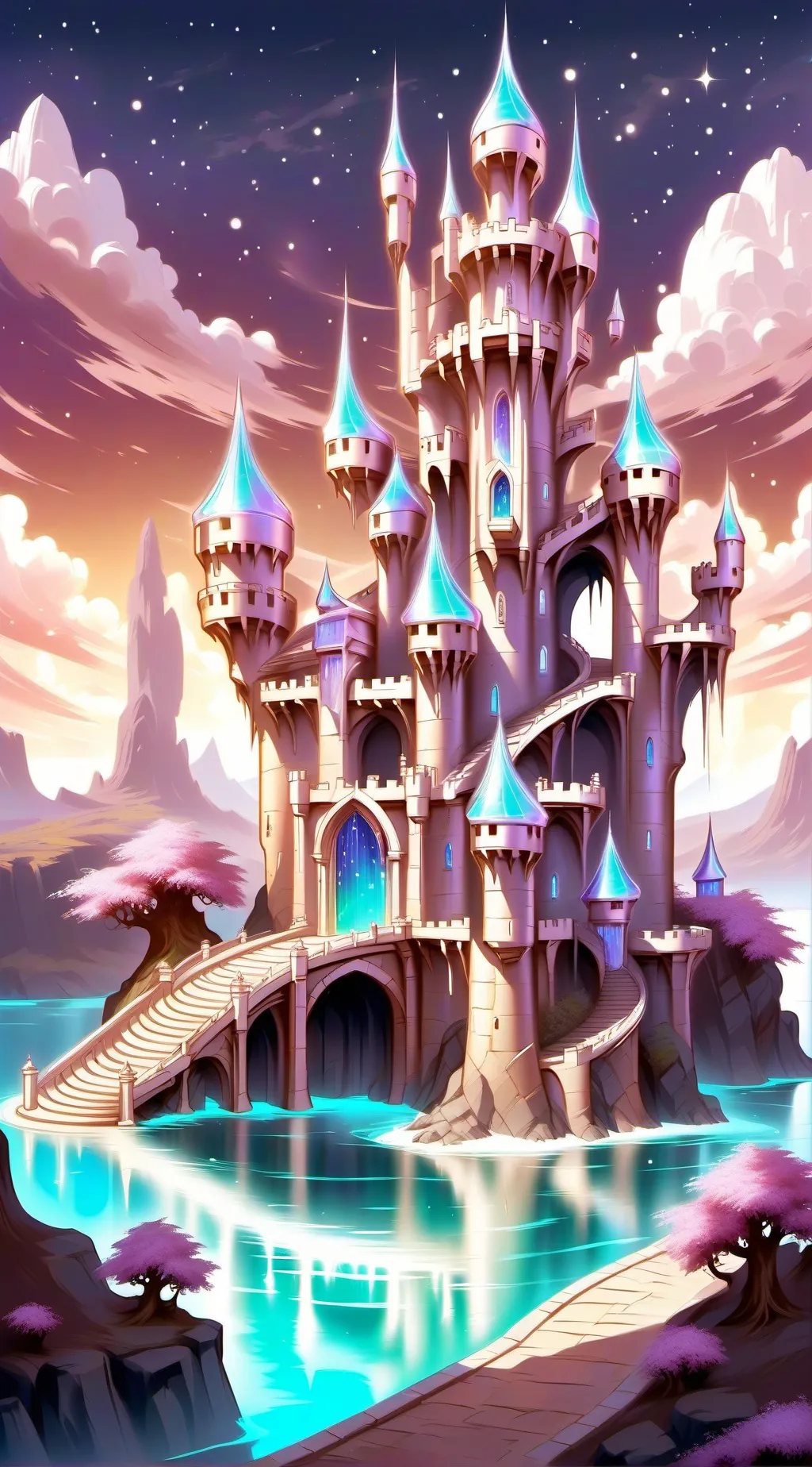 ai character: Hero school  background