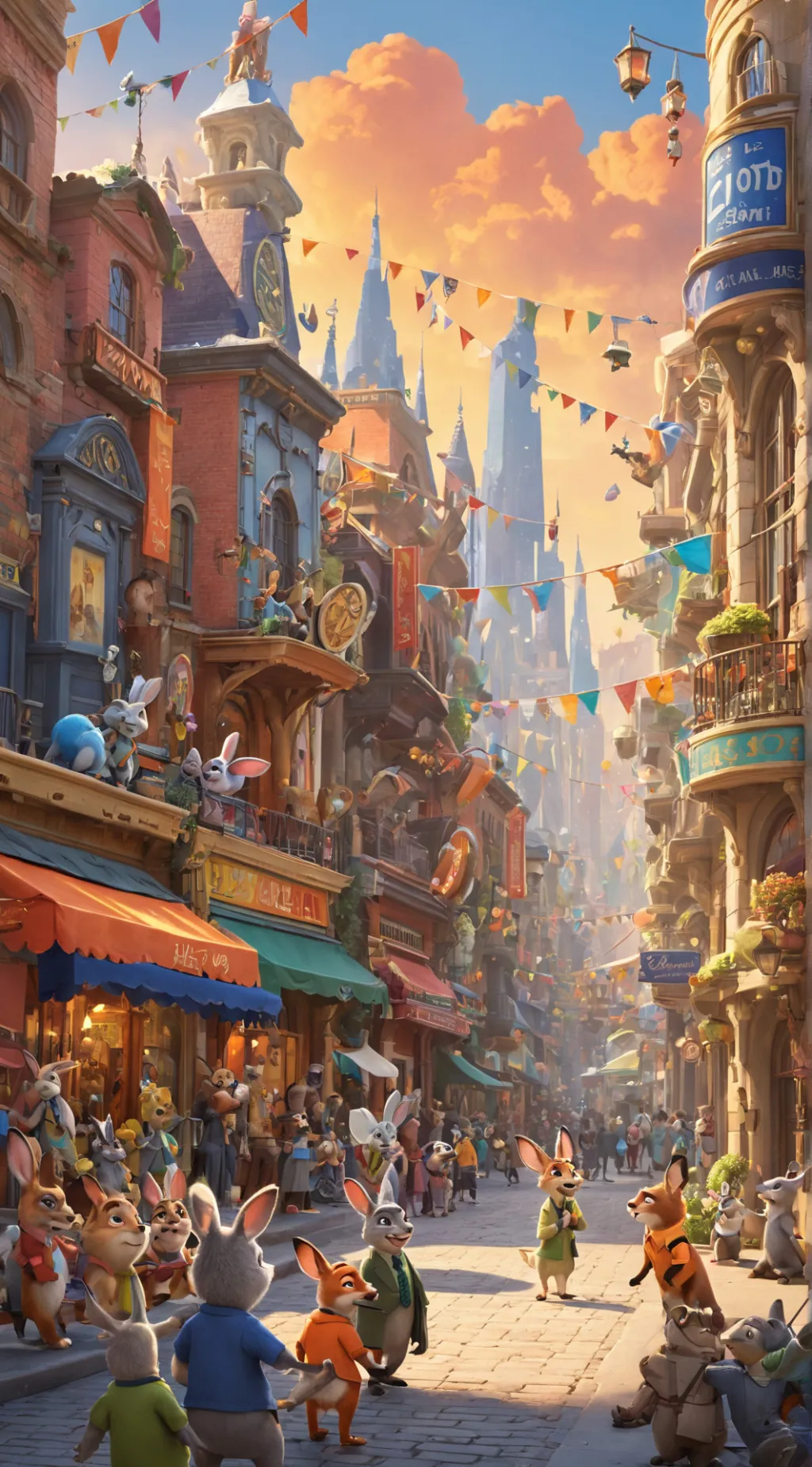 Talkie AI - Chat with Zootopia Sim