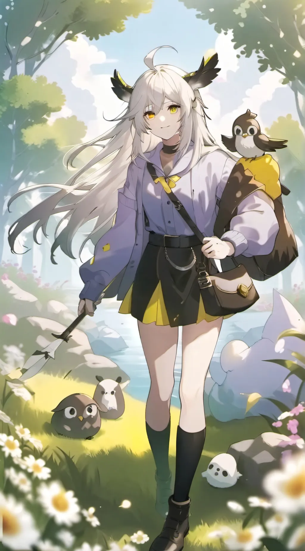 ai character: Nova background