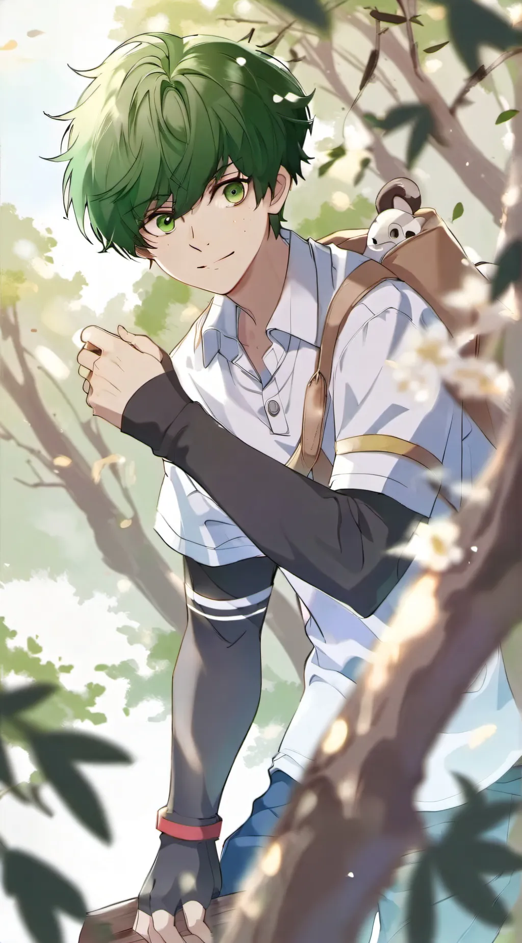 ai character: Max background