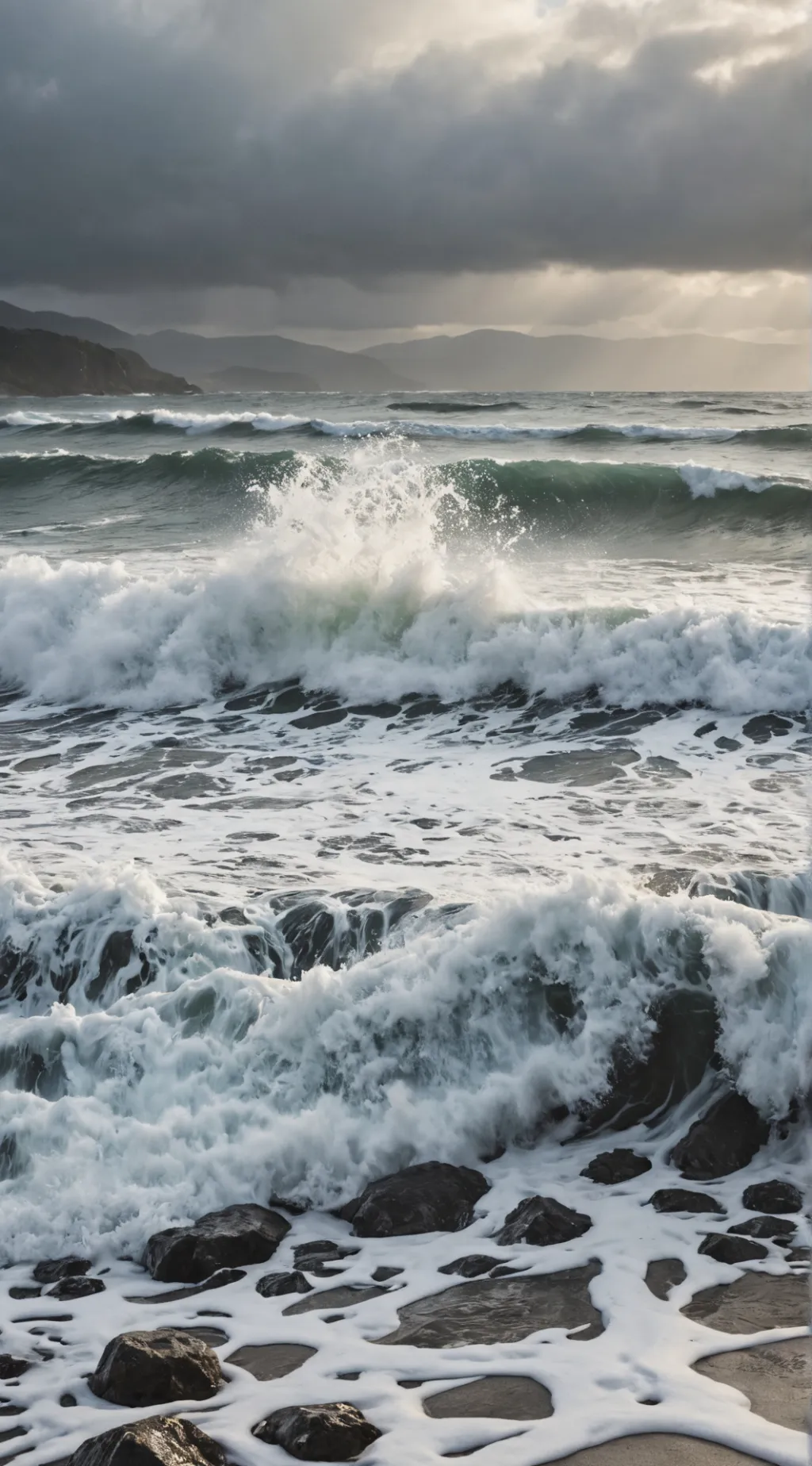 ai character: Drowning background