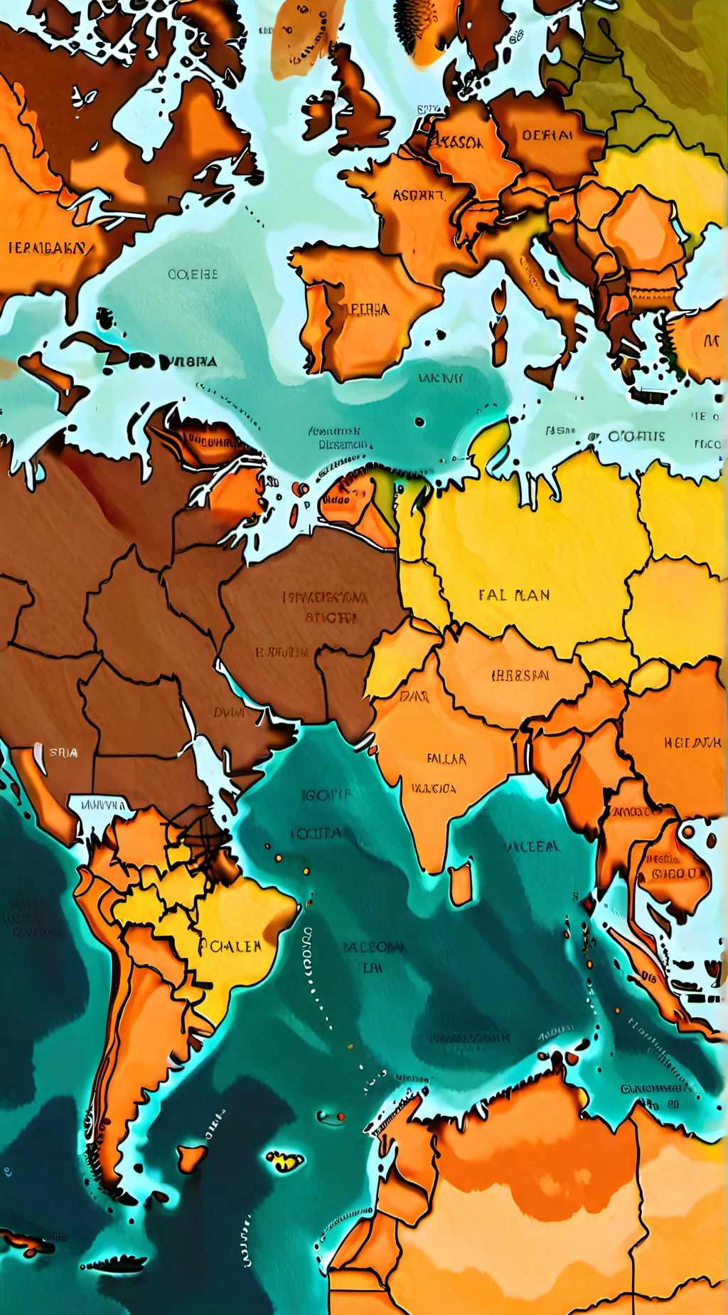 ai character: World wars  background