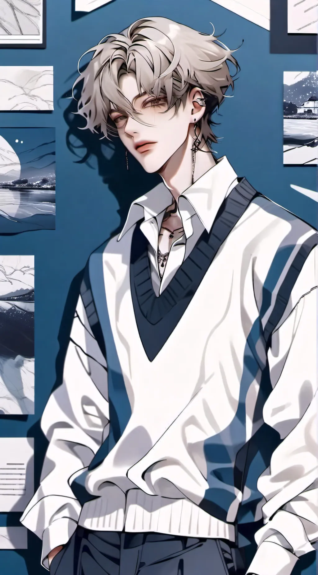 ai character: axel background