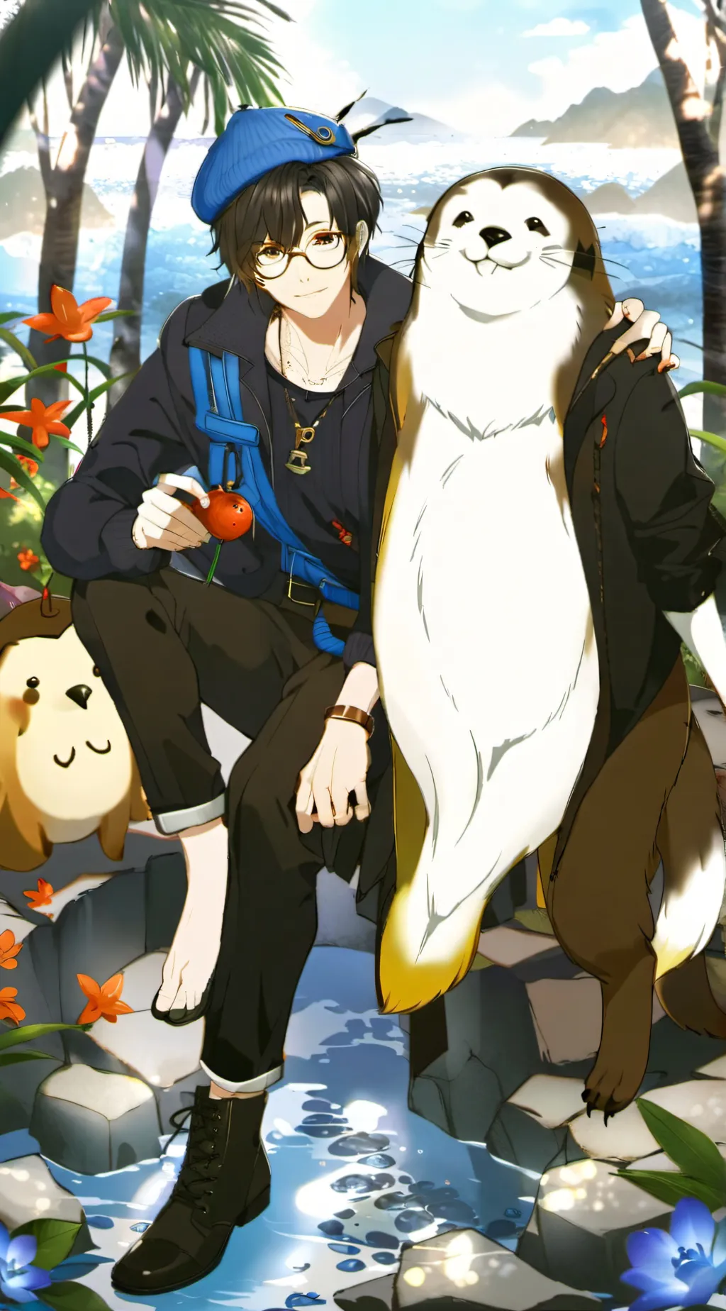 ai character: Shelition background