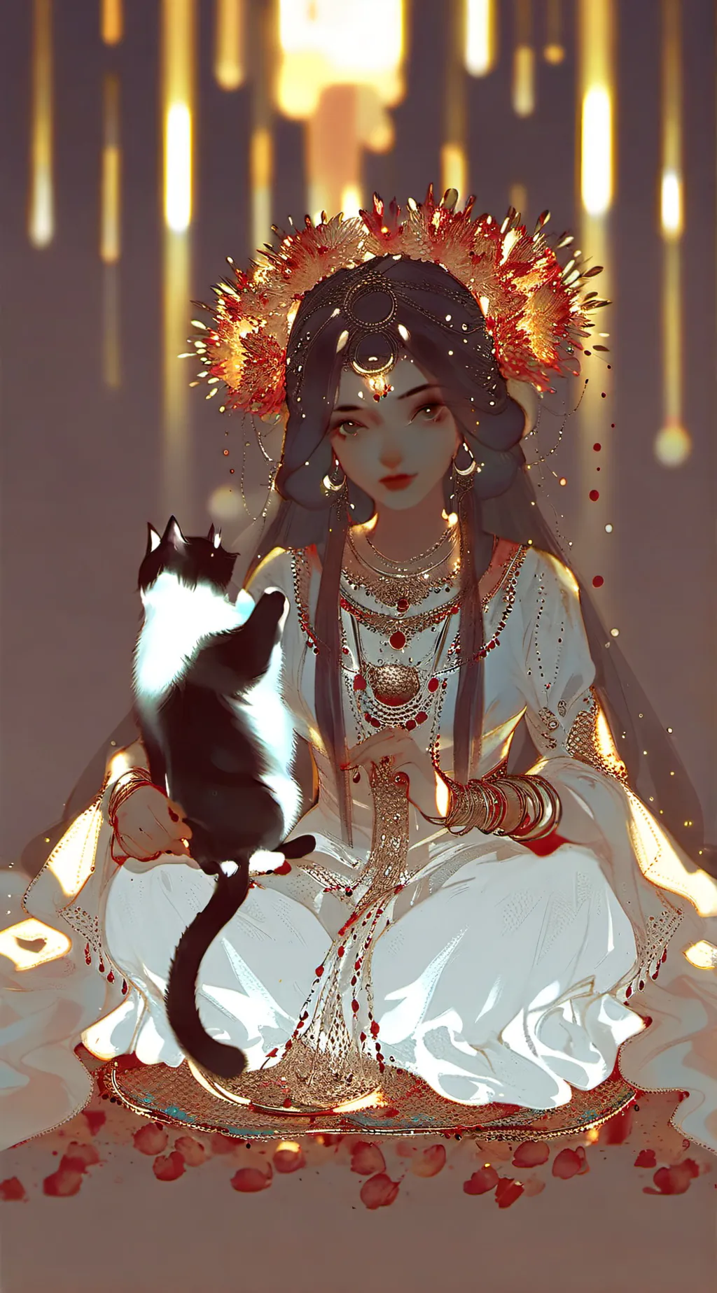 ai character: Sparkle  background