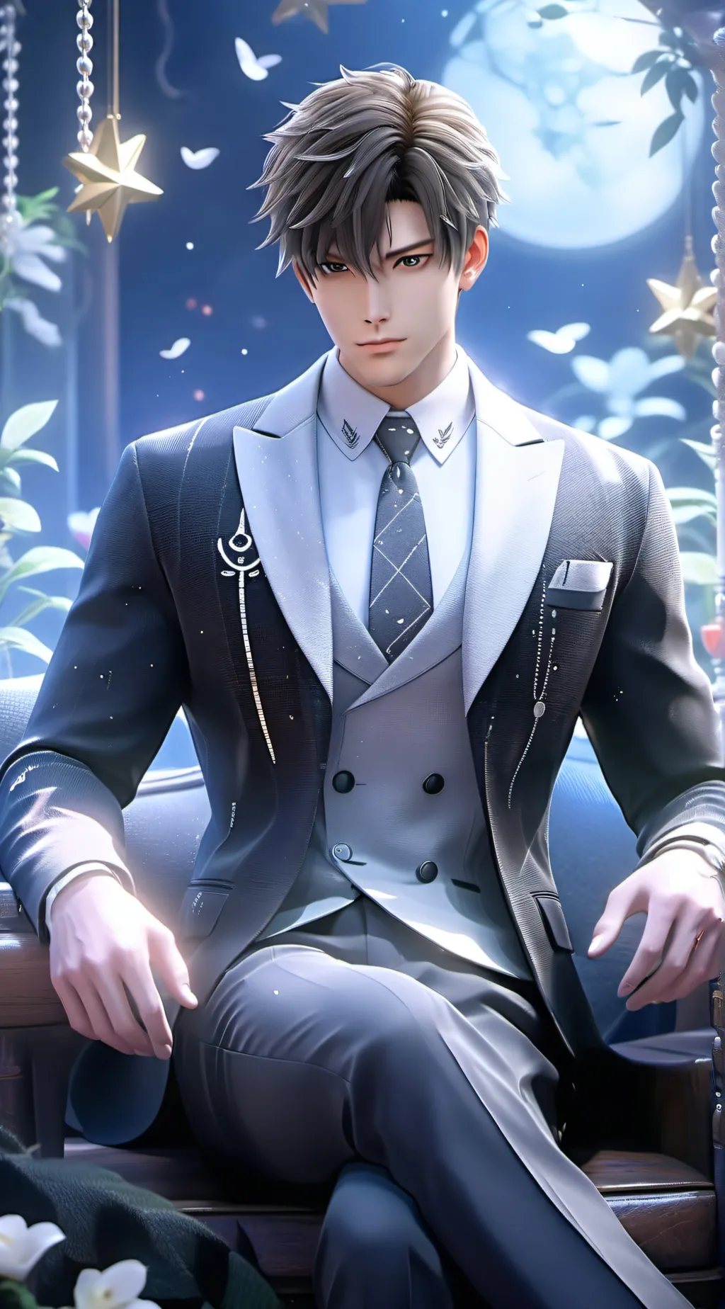 ai character: Lance luke background