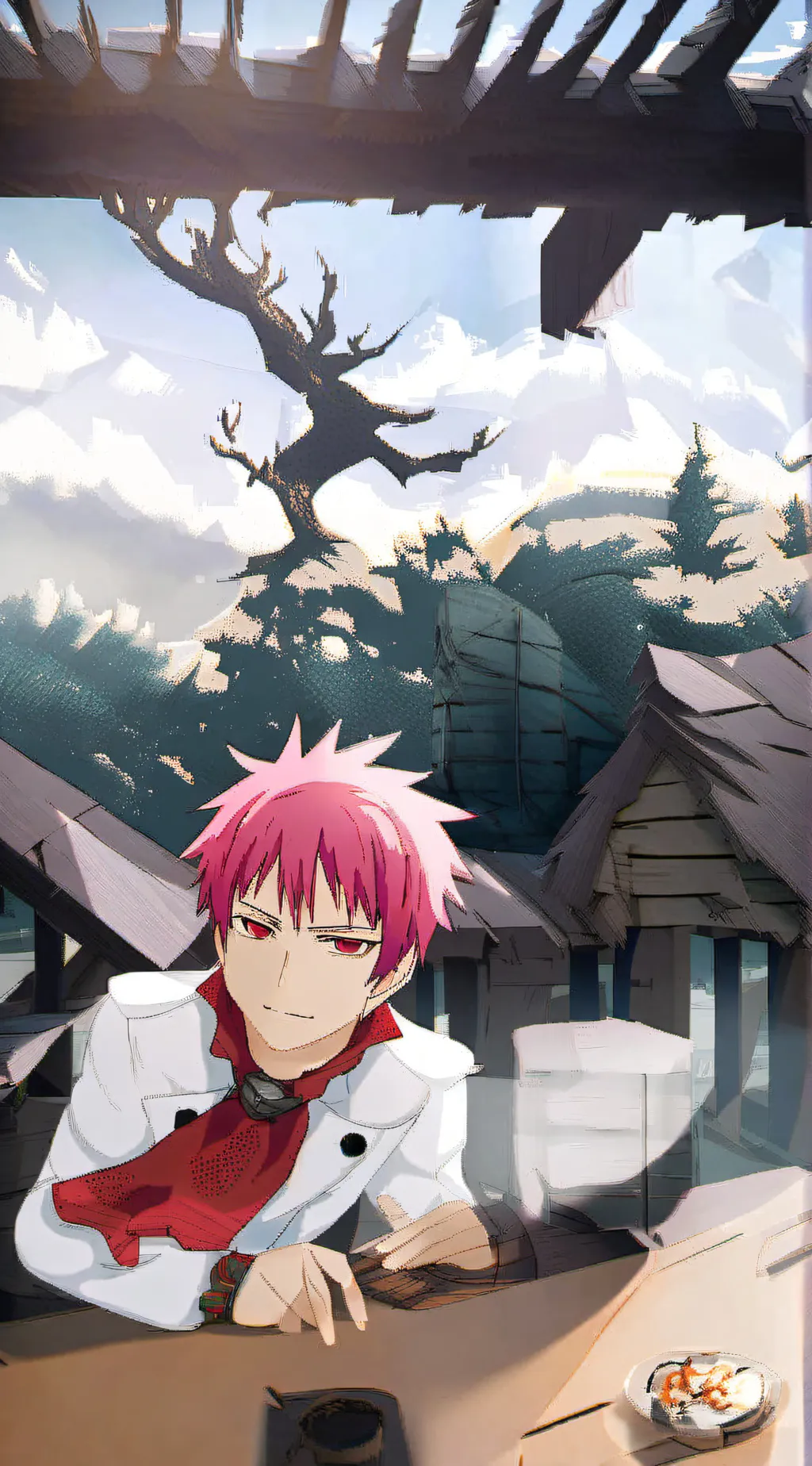 Talkie AI - Chat with Saiki K! 👓🩷💚