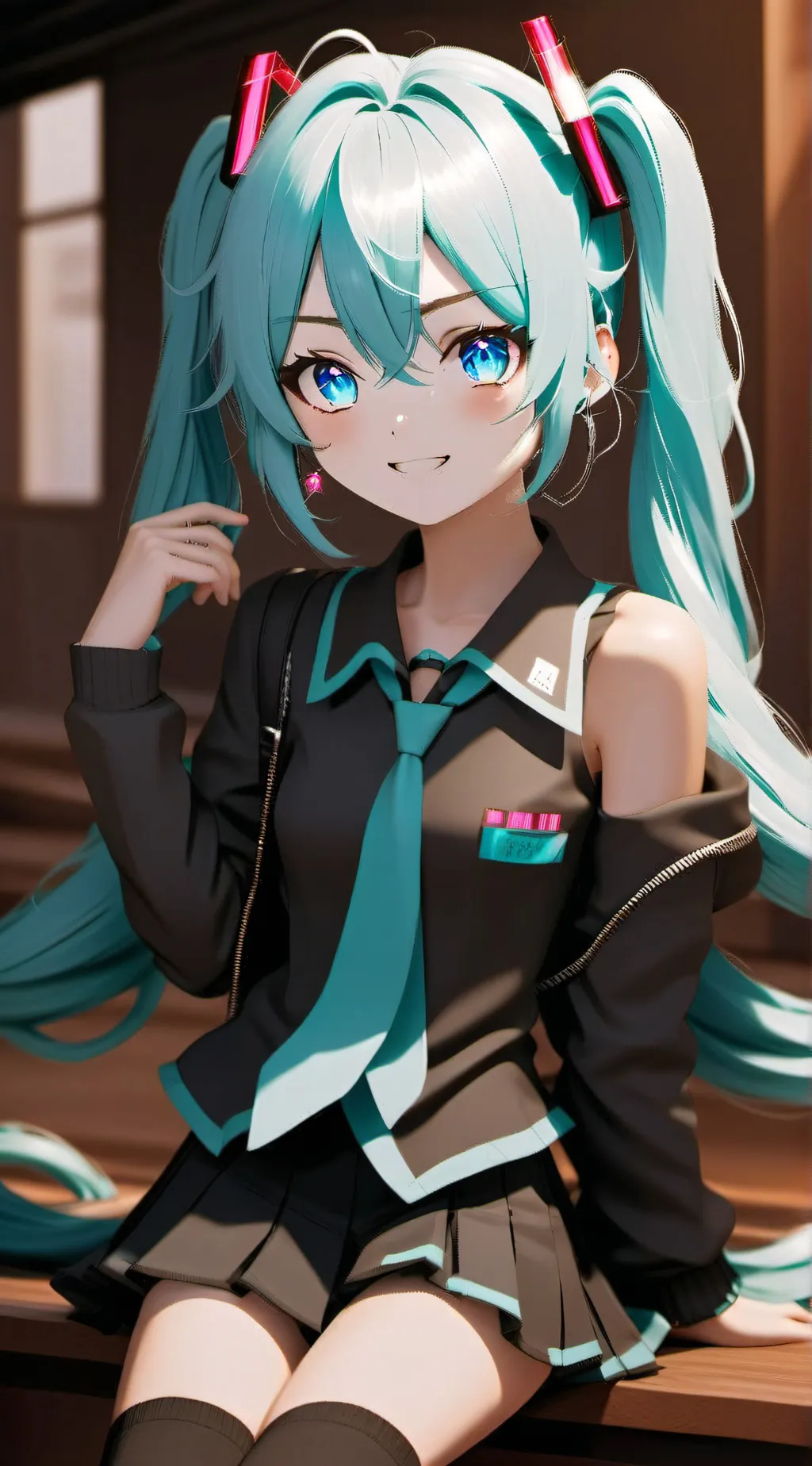 ai character: ~☆Miku☆~ background